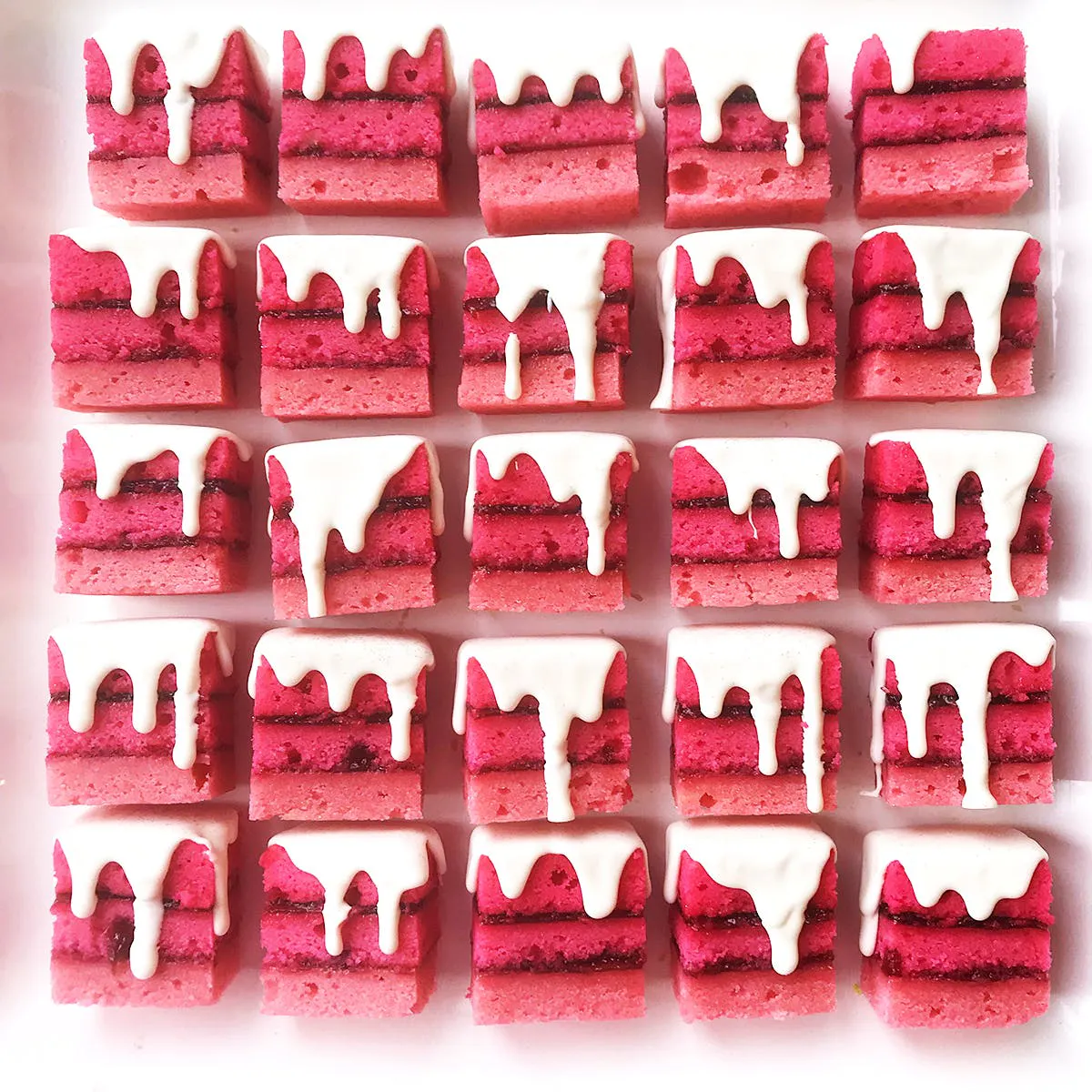 Zola Bakes - Customizable Rainbow Cookies - 40 Pack