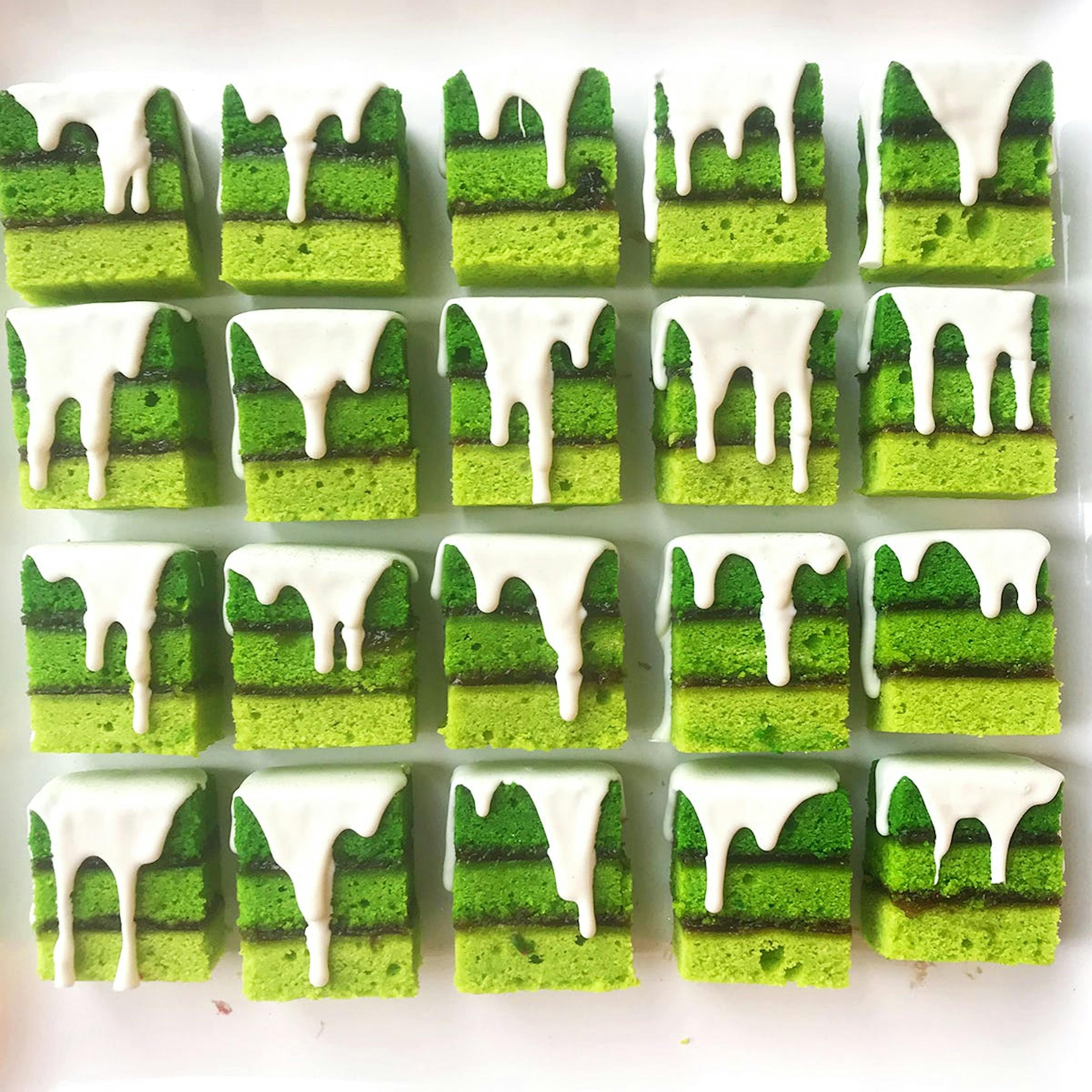 Customizable Rainbow Cookies - 40 Pack by Zola Bakes - Alternate image 1