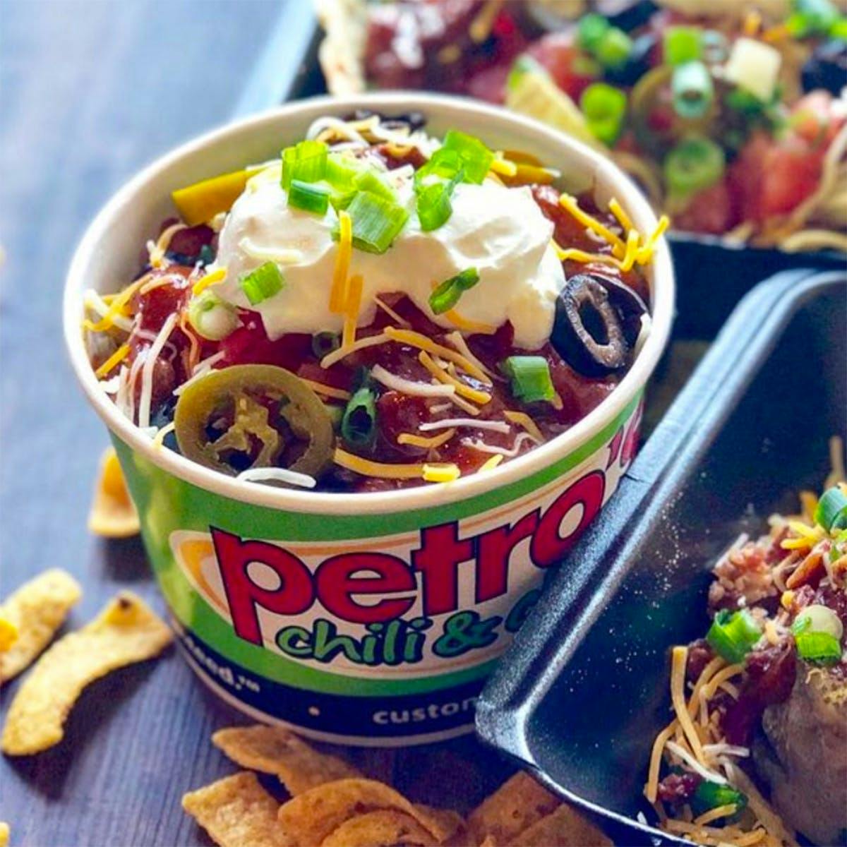 The Petro® Vegetarian Party Pack - Serves 8-10 by Petro's Chili & Chips - Alternate image 1