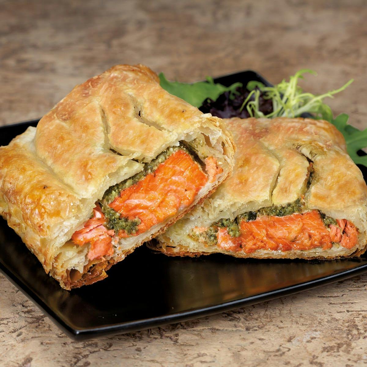Wild Sockeye Salmon Puff Pastries - 4 Pack by SeaBear Smokehouse