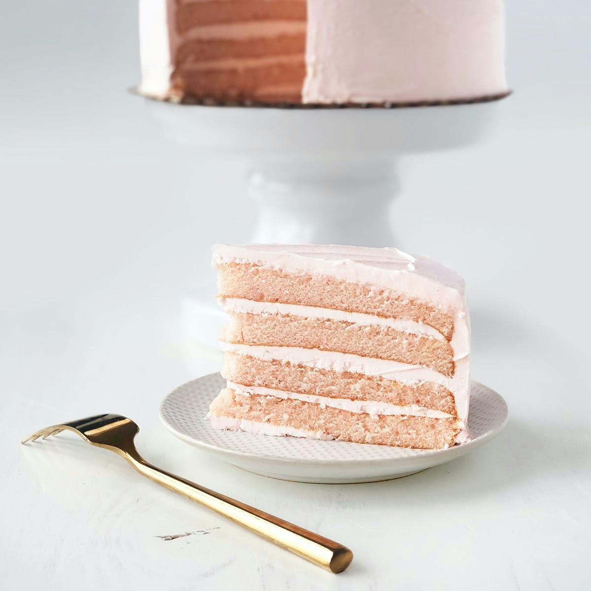 Pink Champagne Bundt Cake Recipe