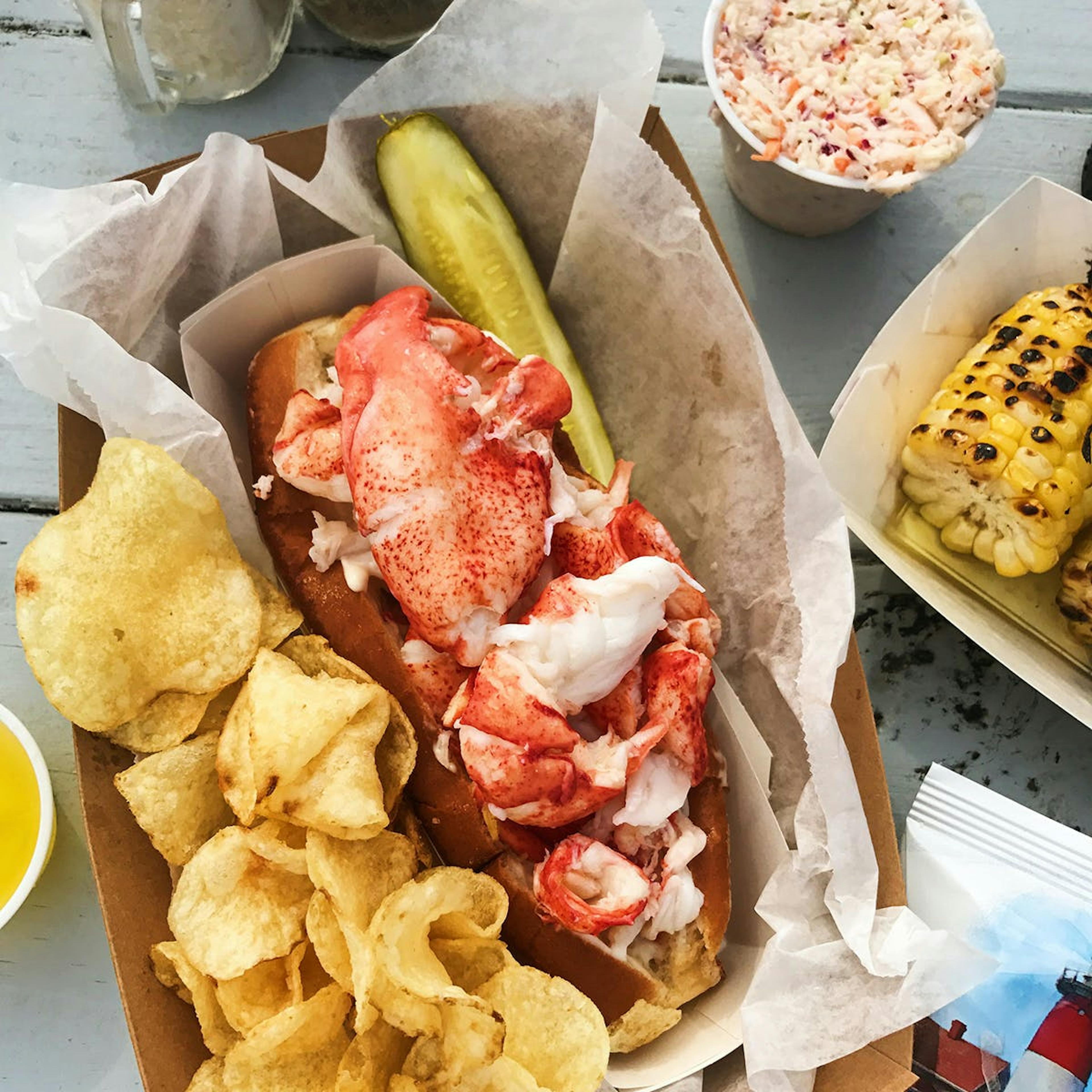Maine Lobster Roll Kit - 6 Pack by McLoons Lobster Shack