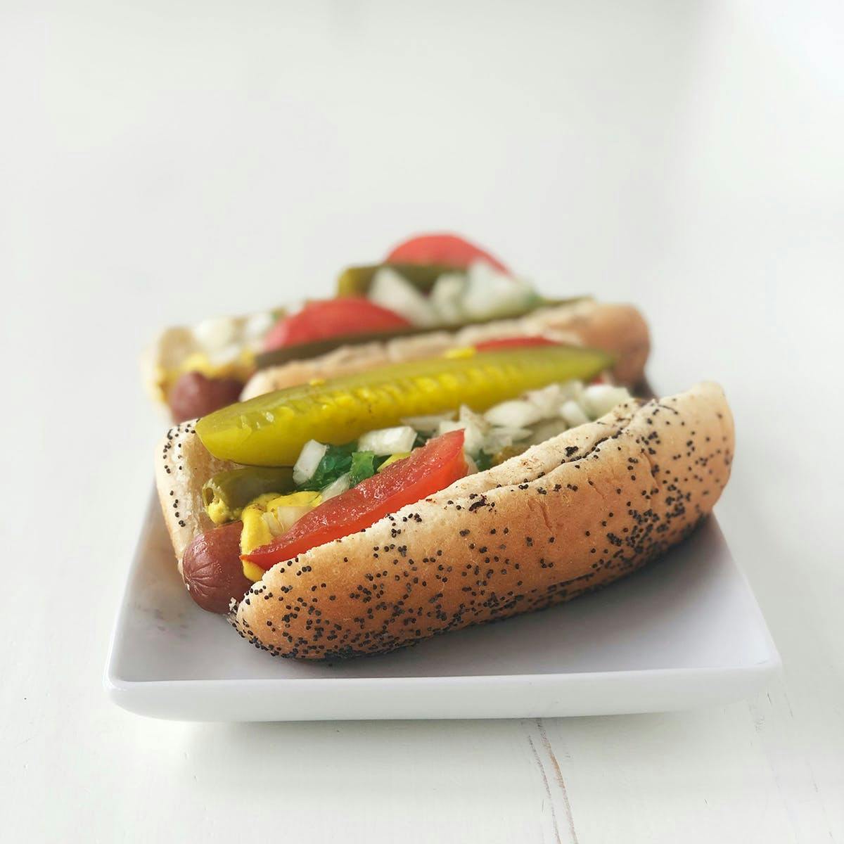 Natural Casing Chicago Style Hot Dog Kit 10 PACK Vienna Beef
