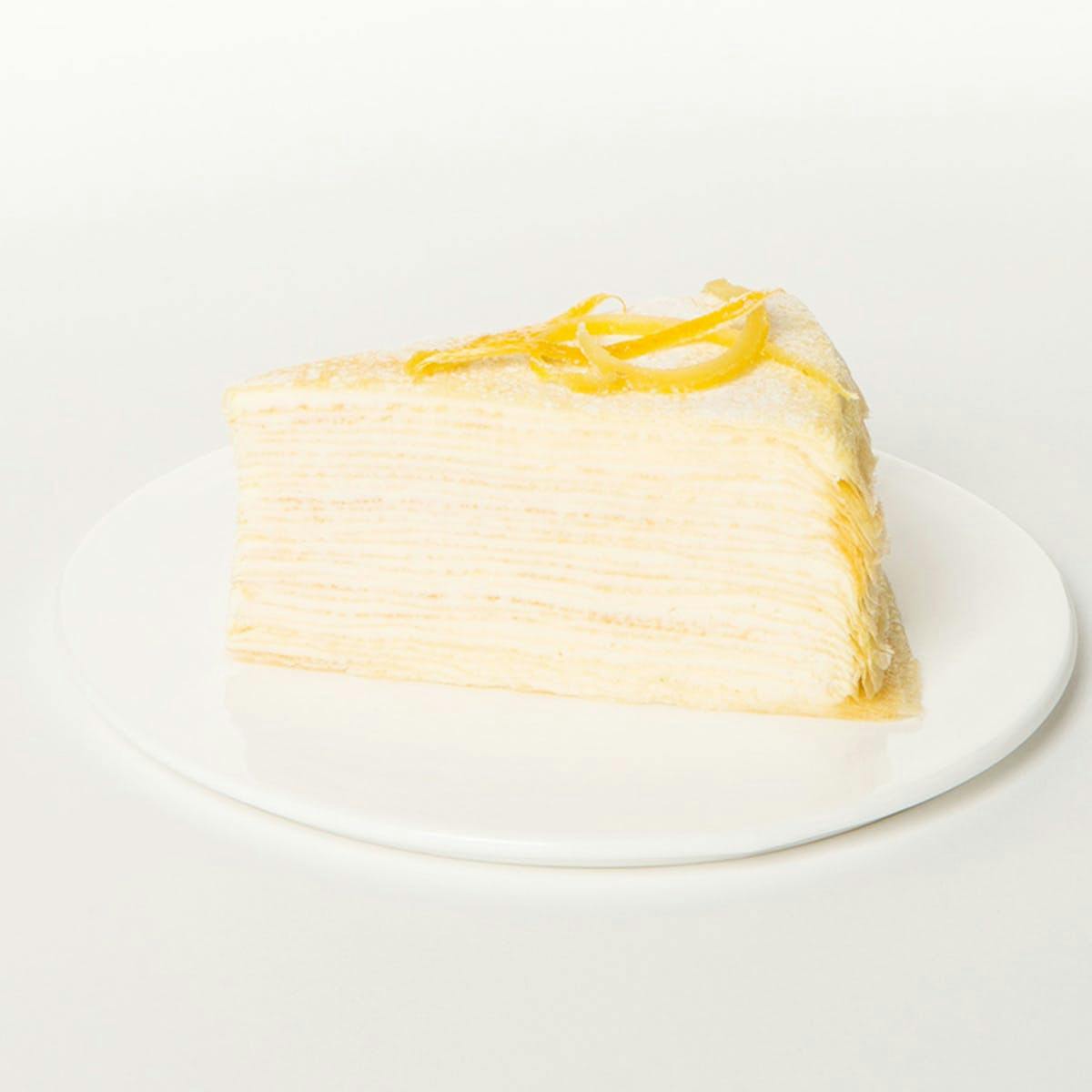 Citron Mille Crepes Cake By Lady M Confections Goldbelly