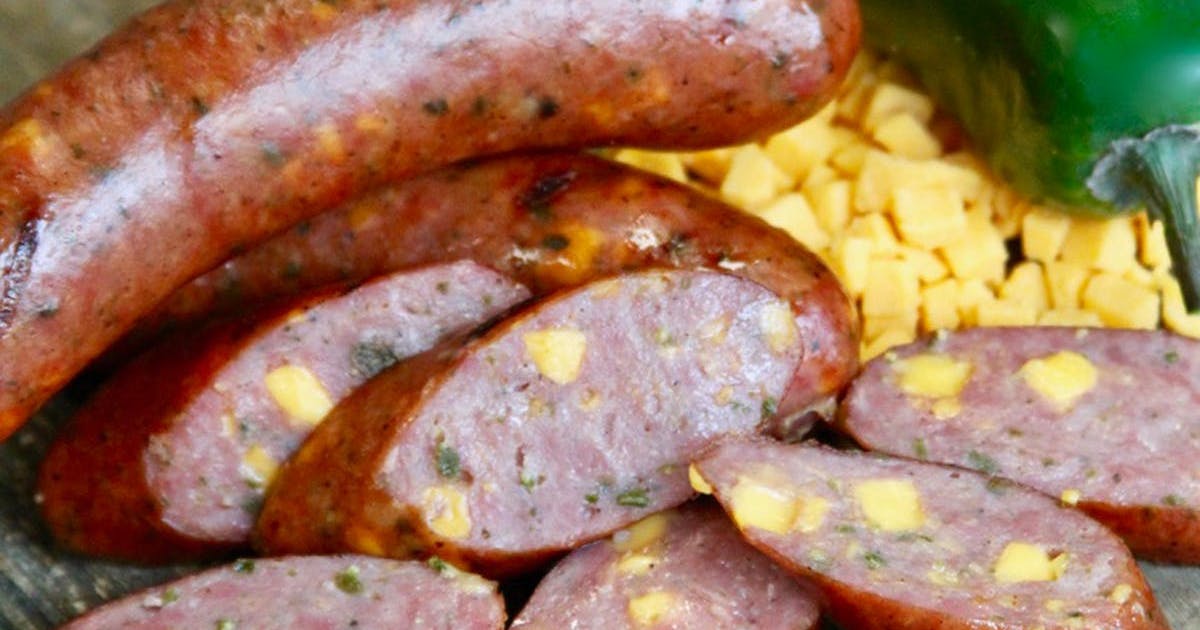 Jalapeno Deer Sausage Kit Jalapeño Cheddar Sausage 16 Pack By