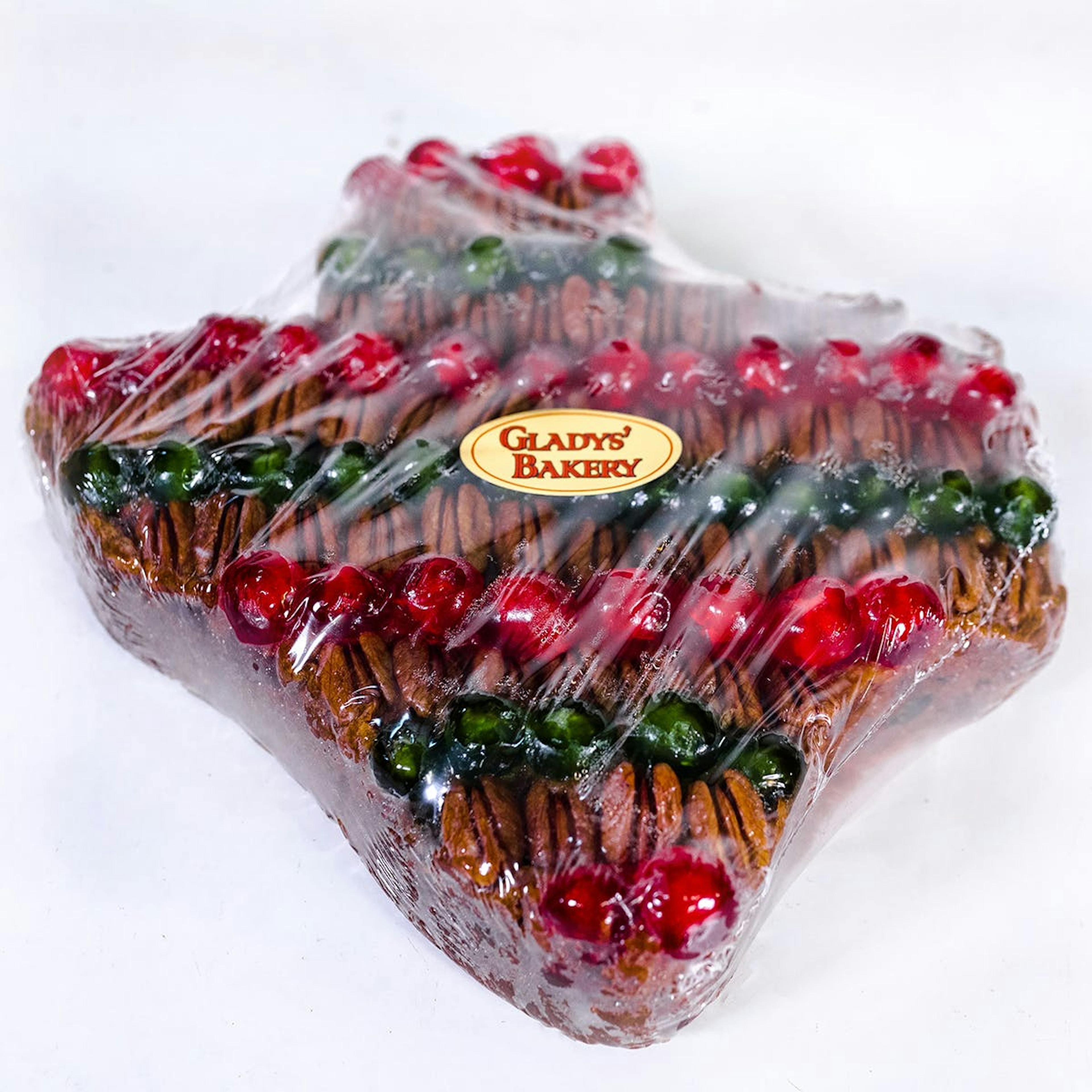 Texas Shaped Fruitcake - 3 lbs. by Gladys' Bakery - Alternate image 1