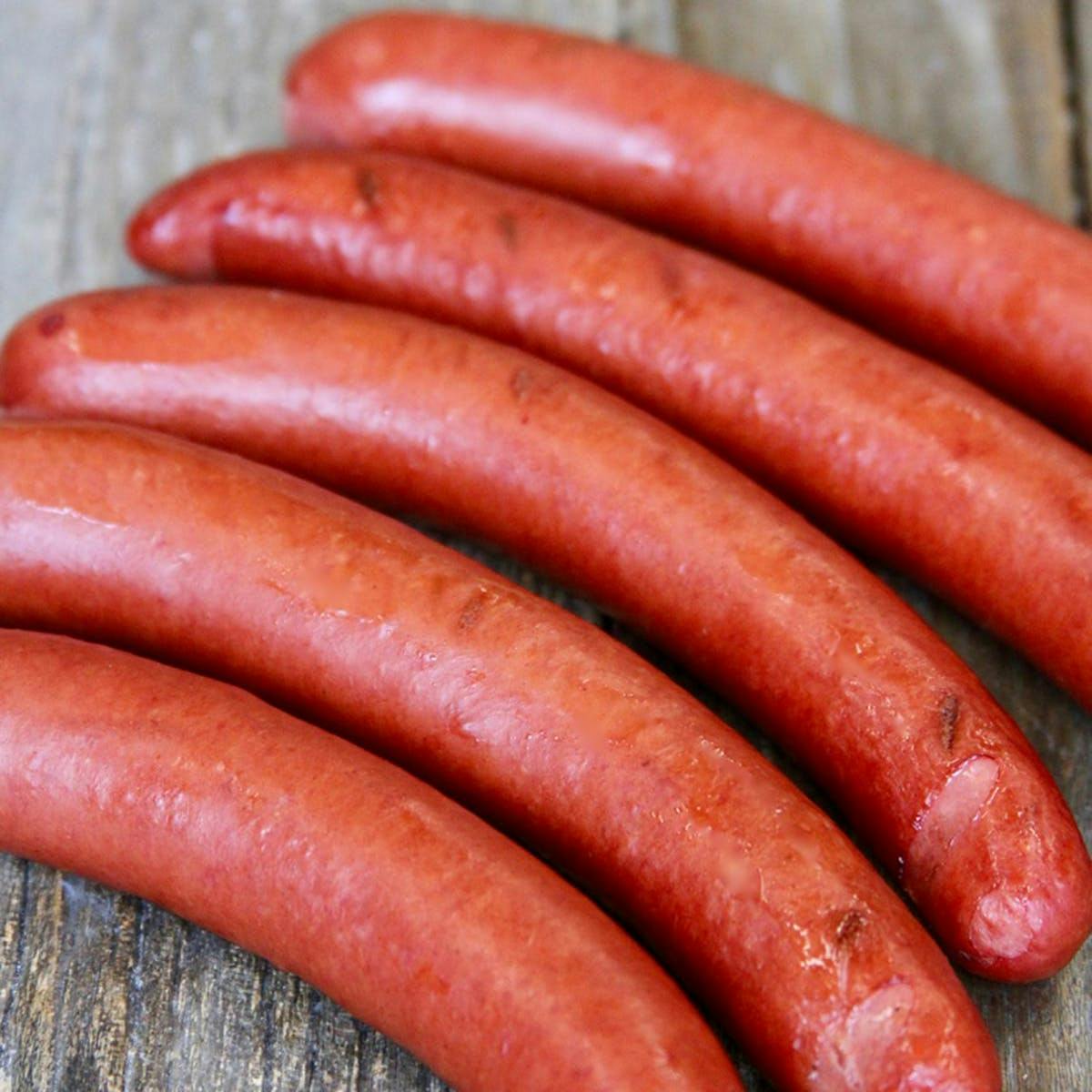 Natural Cased All Beef Hot Dogs 20 Pack by Bovine & Swine Goldbelly