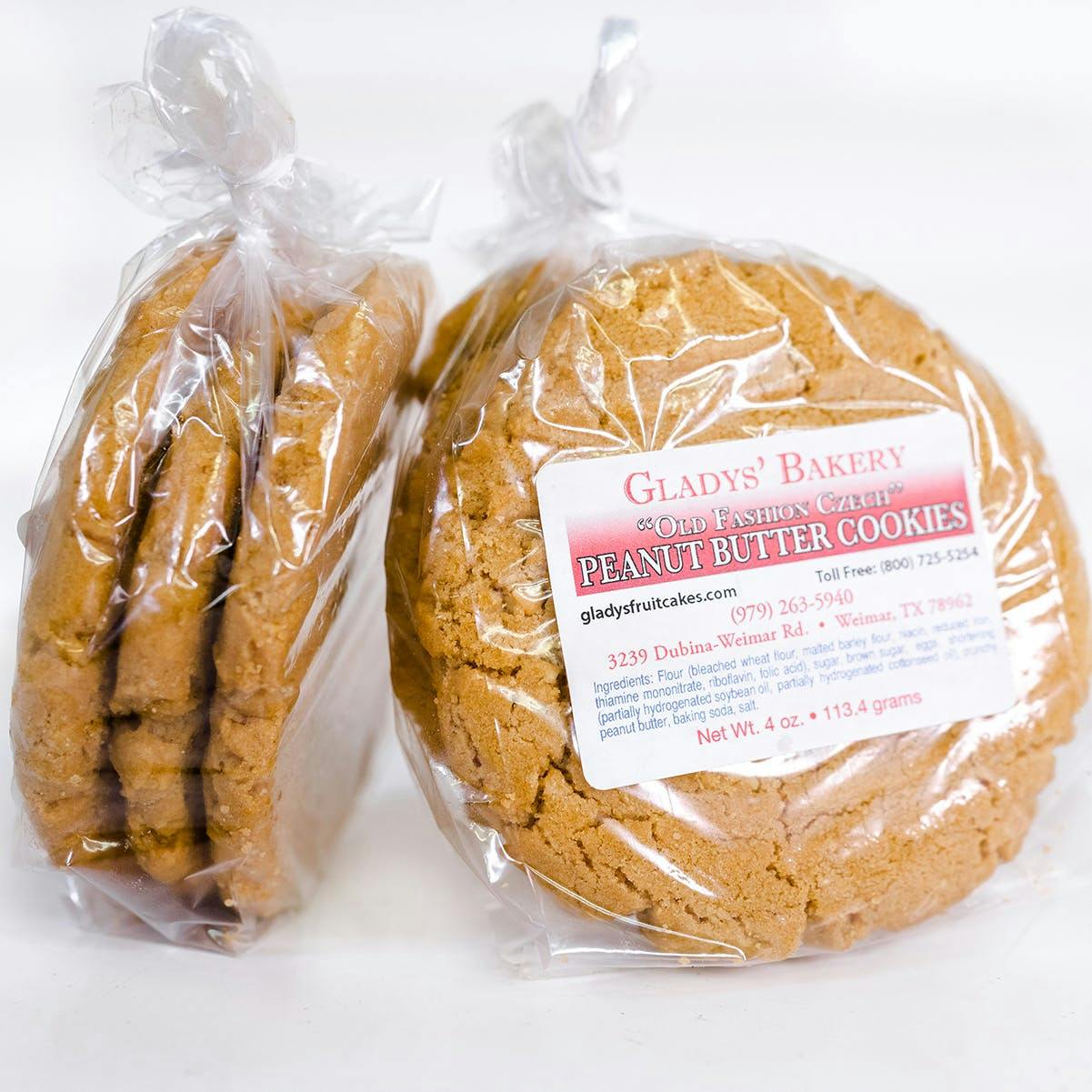 Texas Sized Peanut Butter Cookies - Dozen by Gladys' Bakery - Alternate image 3