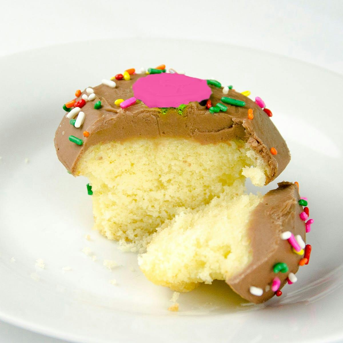 Pink Happy Birthday Cupcake Dozen by Crave Cupcakes - Alternate image 4