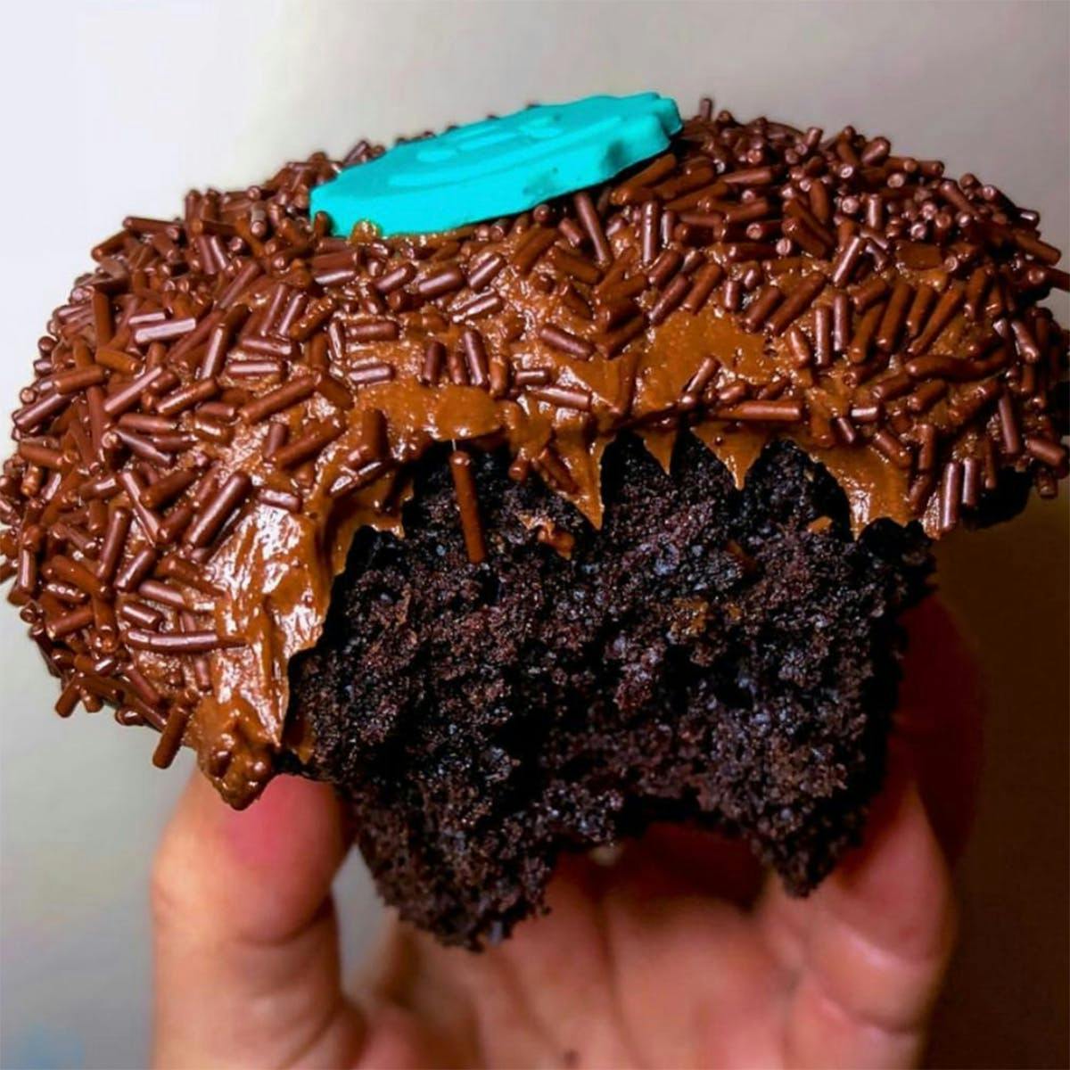 Blue Happy Birthday Cupcake Dozen by Crave Cupcakes - Alternate image 2