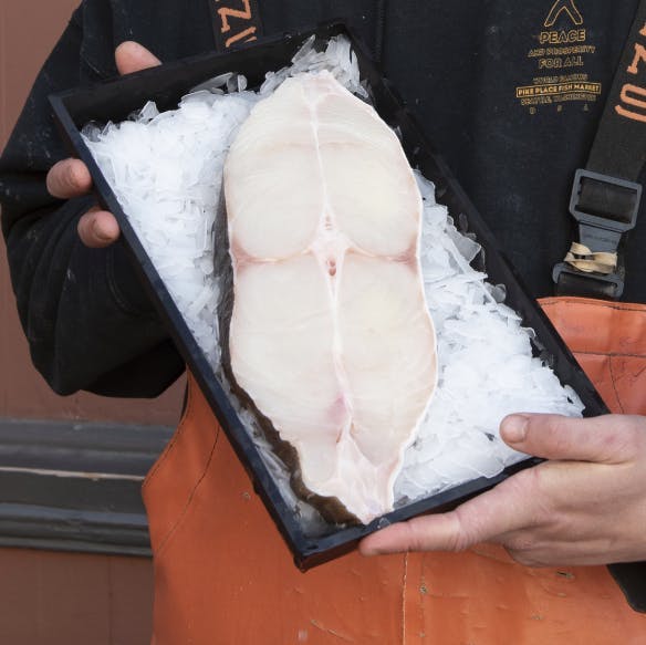 Halibut - Steak (bone-in), Alaska, Wild, 2 lbs by Pike Place Fish Market - Alternate image 2