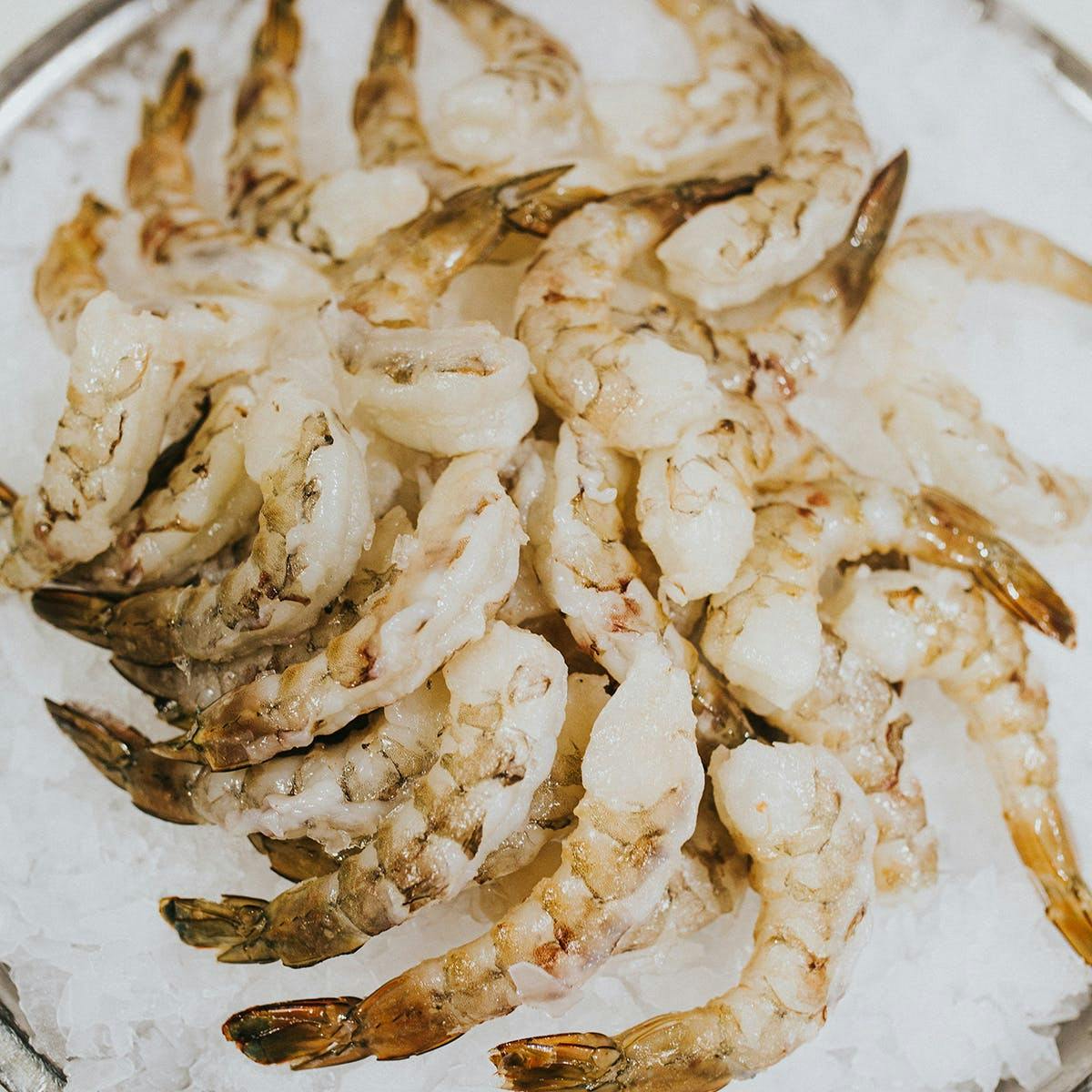 Peeled & Deveined White Shrimp - Wild, USA, 1 lb by Pike Place Fish Market - Alternate image 1