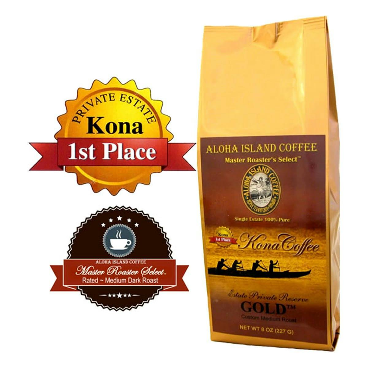 Kona Coffee Gift Set - Big Island Coffee Roasters