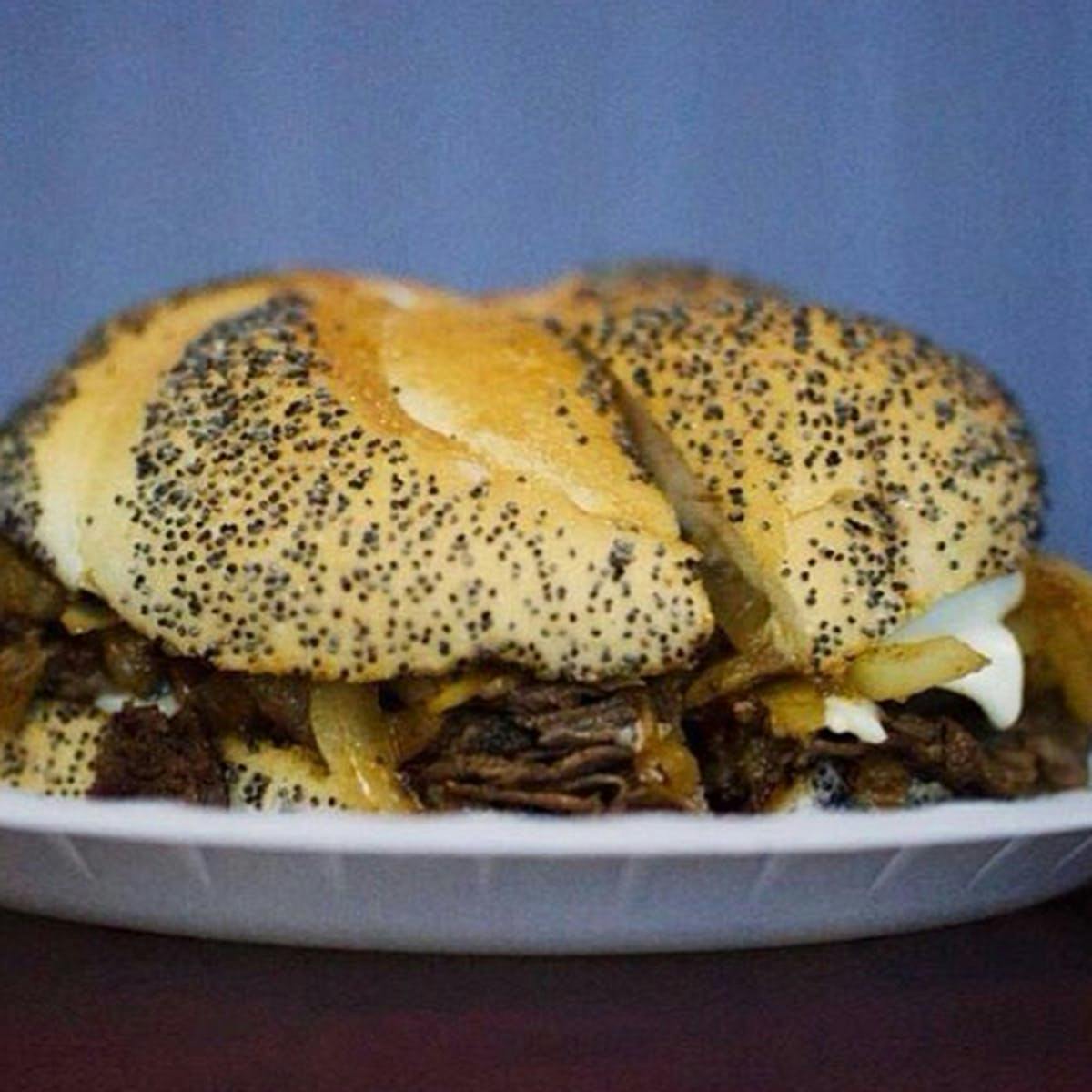 🗽🚕 The New Yorker Cheesesteak - Black Angu Beef, Caramelized