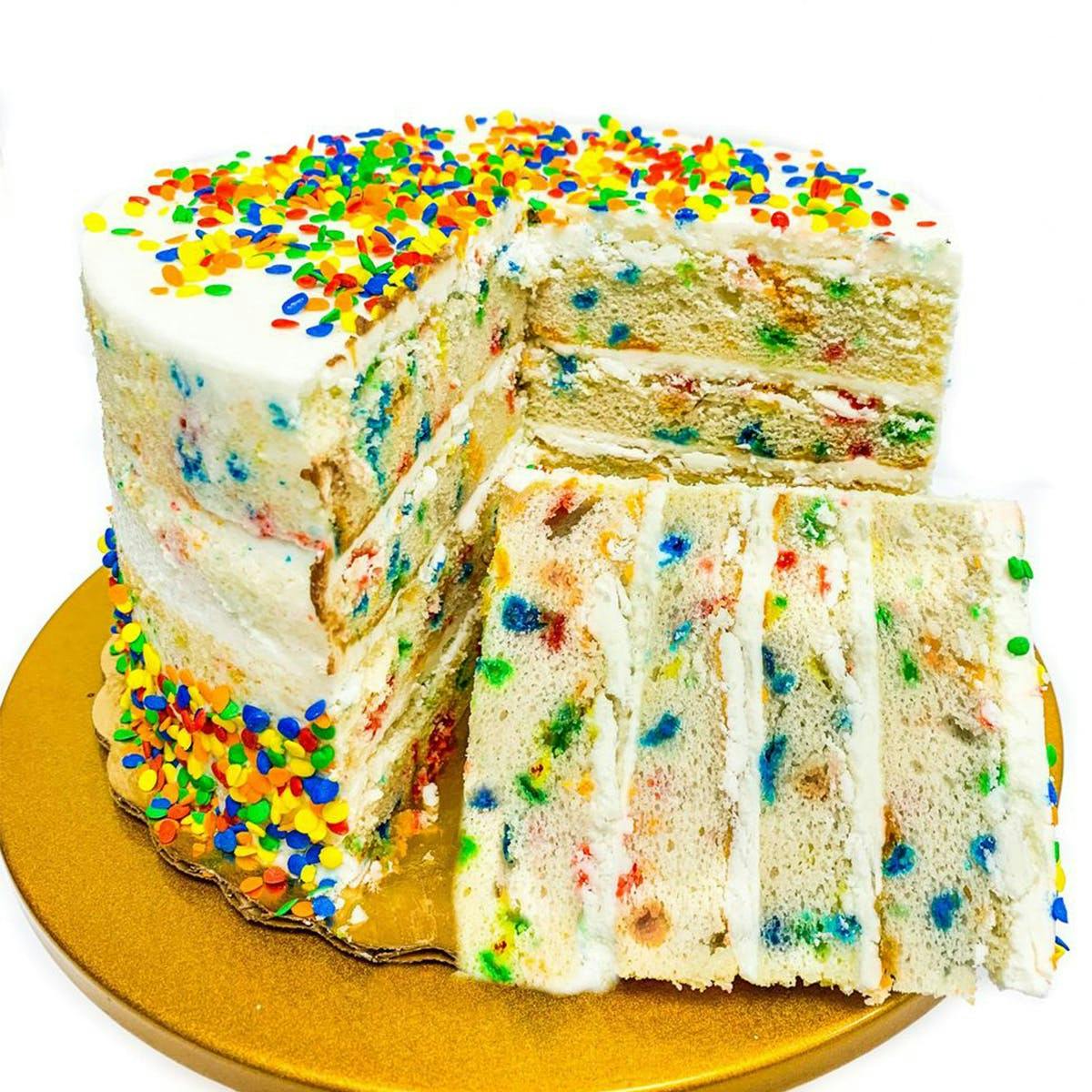 Funfetti cake box directions information