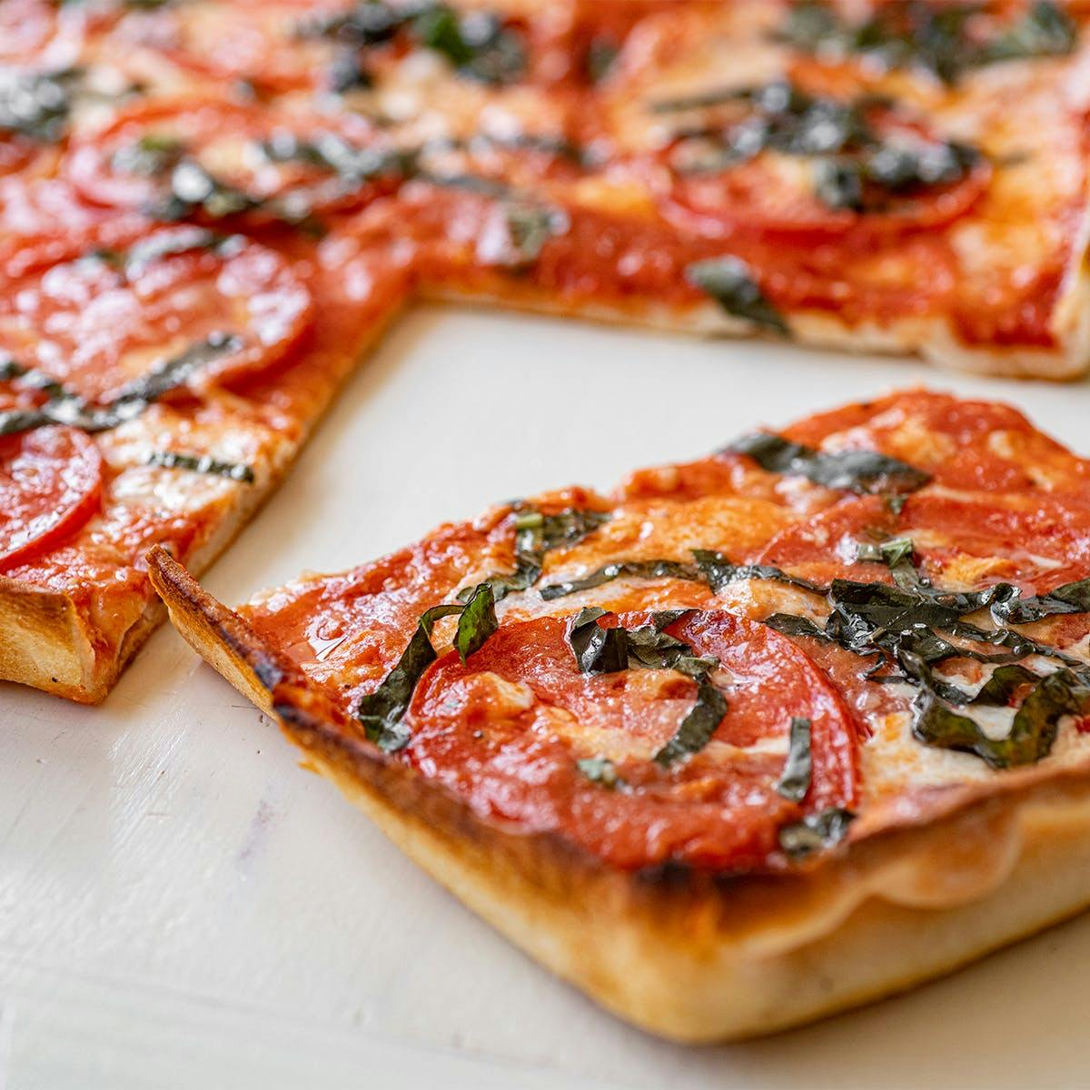 Margarita Pizza - 4 Pack by Lazzara's Pizza - Alternate image 1