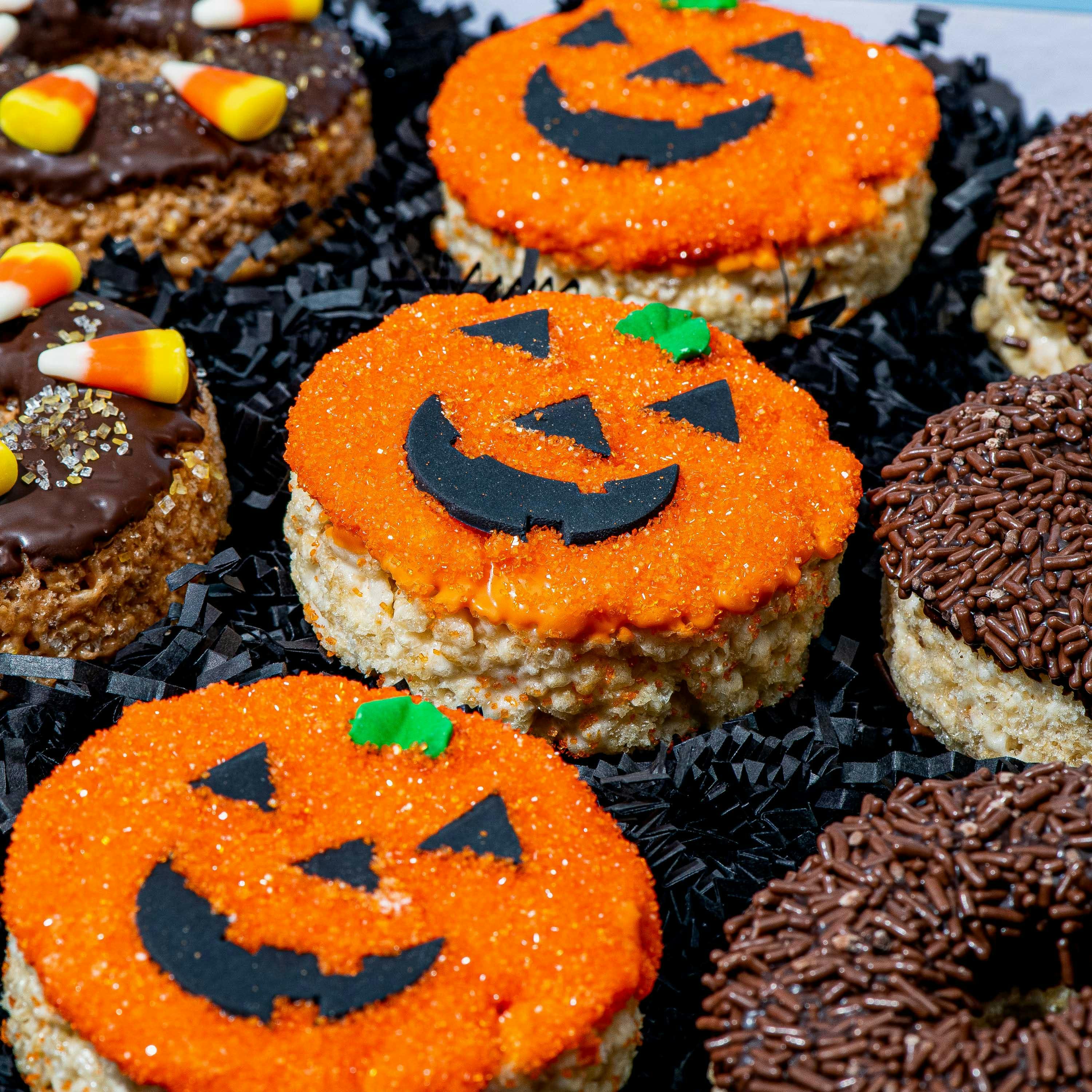 Halloween Donut Krispies - 12 Pack by Treat House - Alternate image 2