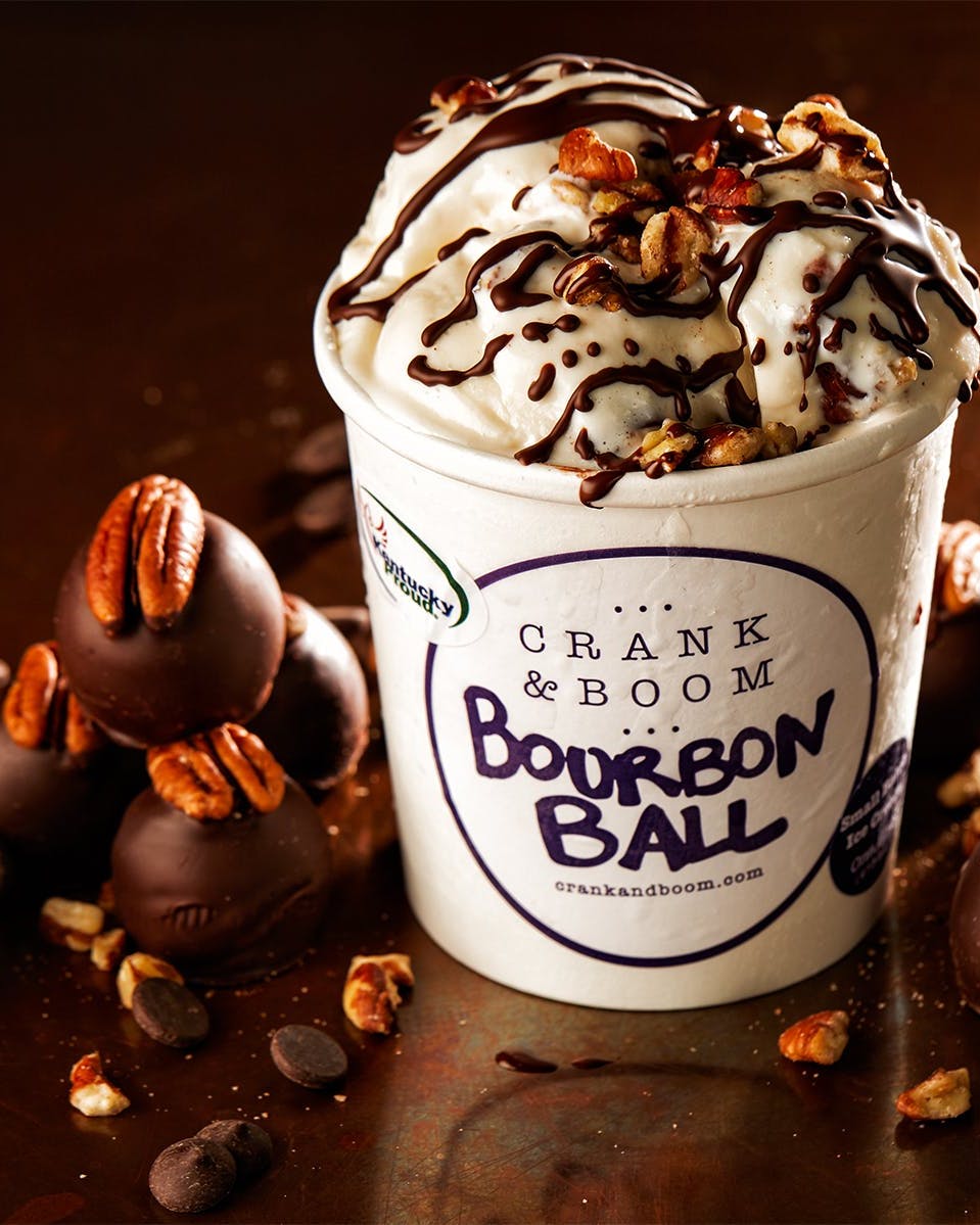 Bourbon & Honey Ice Cream - 6 Pints by Crank & Boom Craft Ice Cream |  Goldbelly