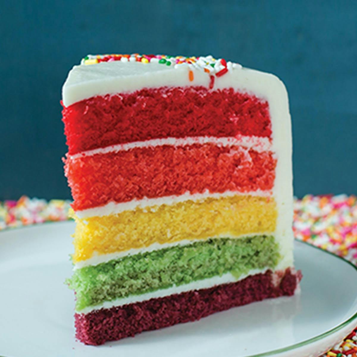Rainbow Surprise Cake | Hy-Vee