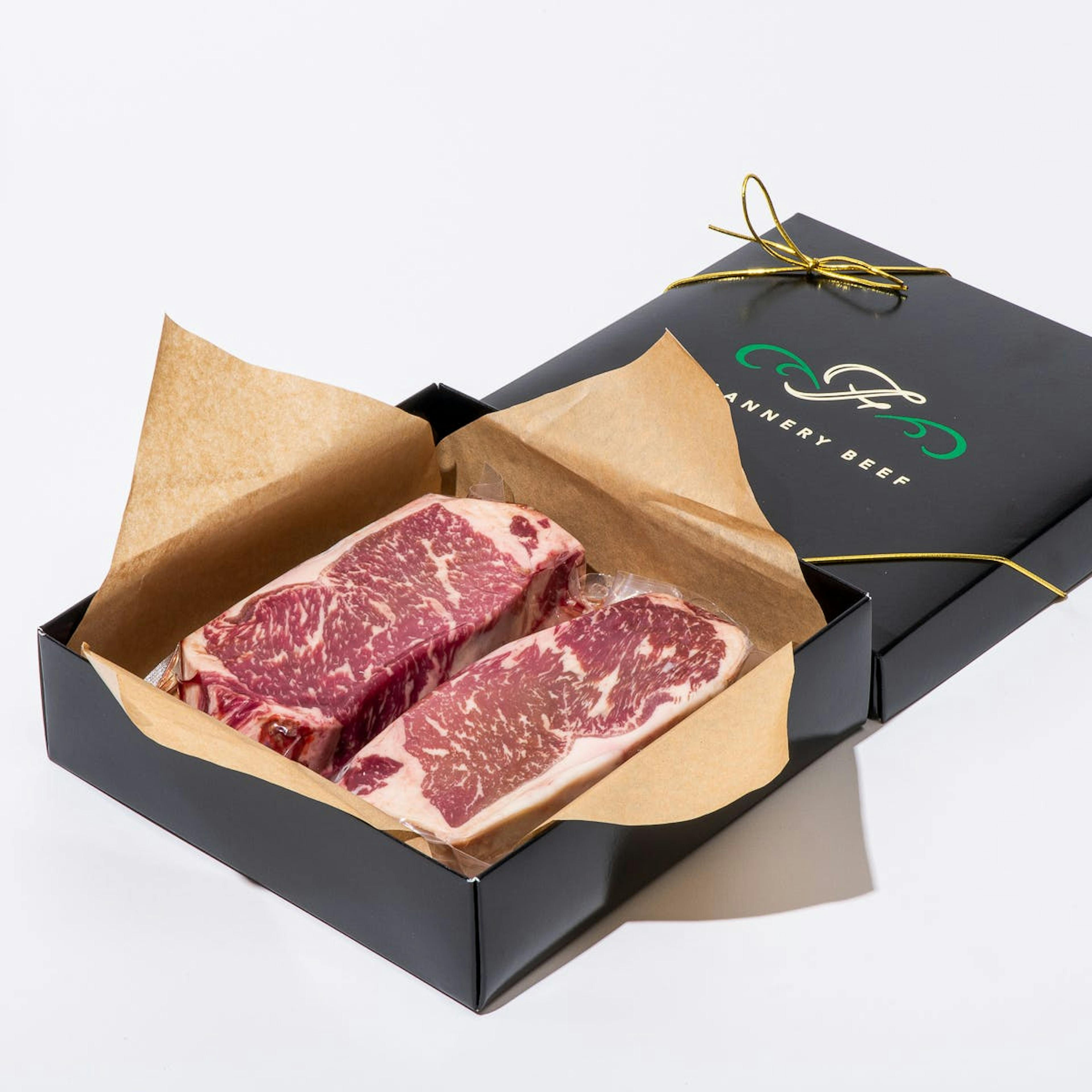 California Reserve New York Steaks Gift Box by Flannery Beef