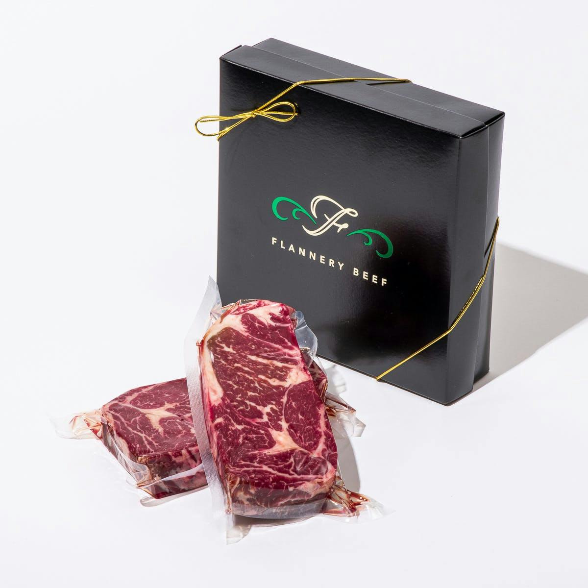 California Reserve Ribeye Steaks Gift Box by Flannery Beef | Goldbelly