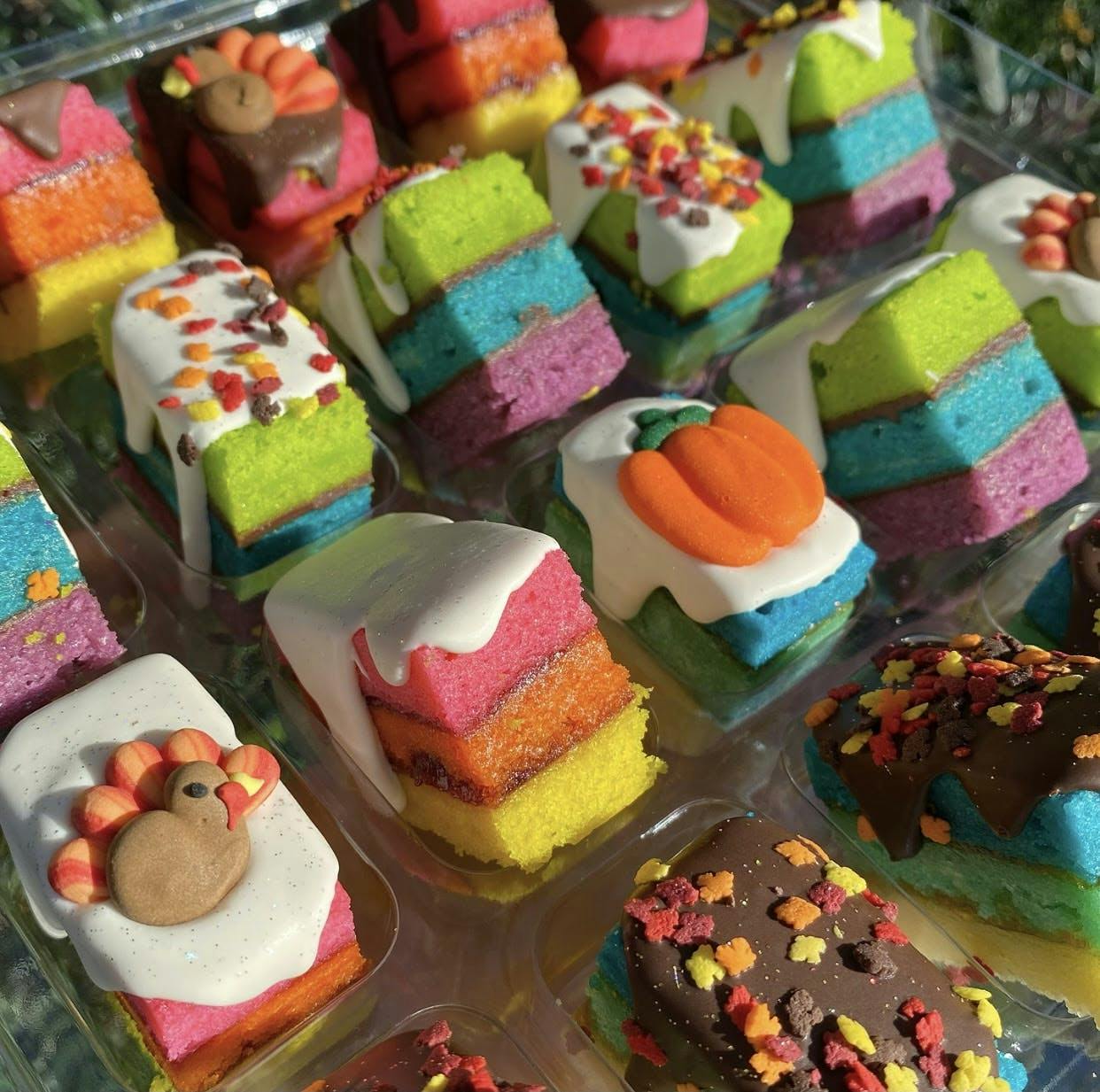 Thanksgiving Rainbow Cookies - 20 Pack by Zola Bakes - Alternate image 2