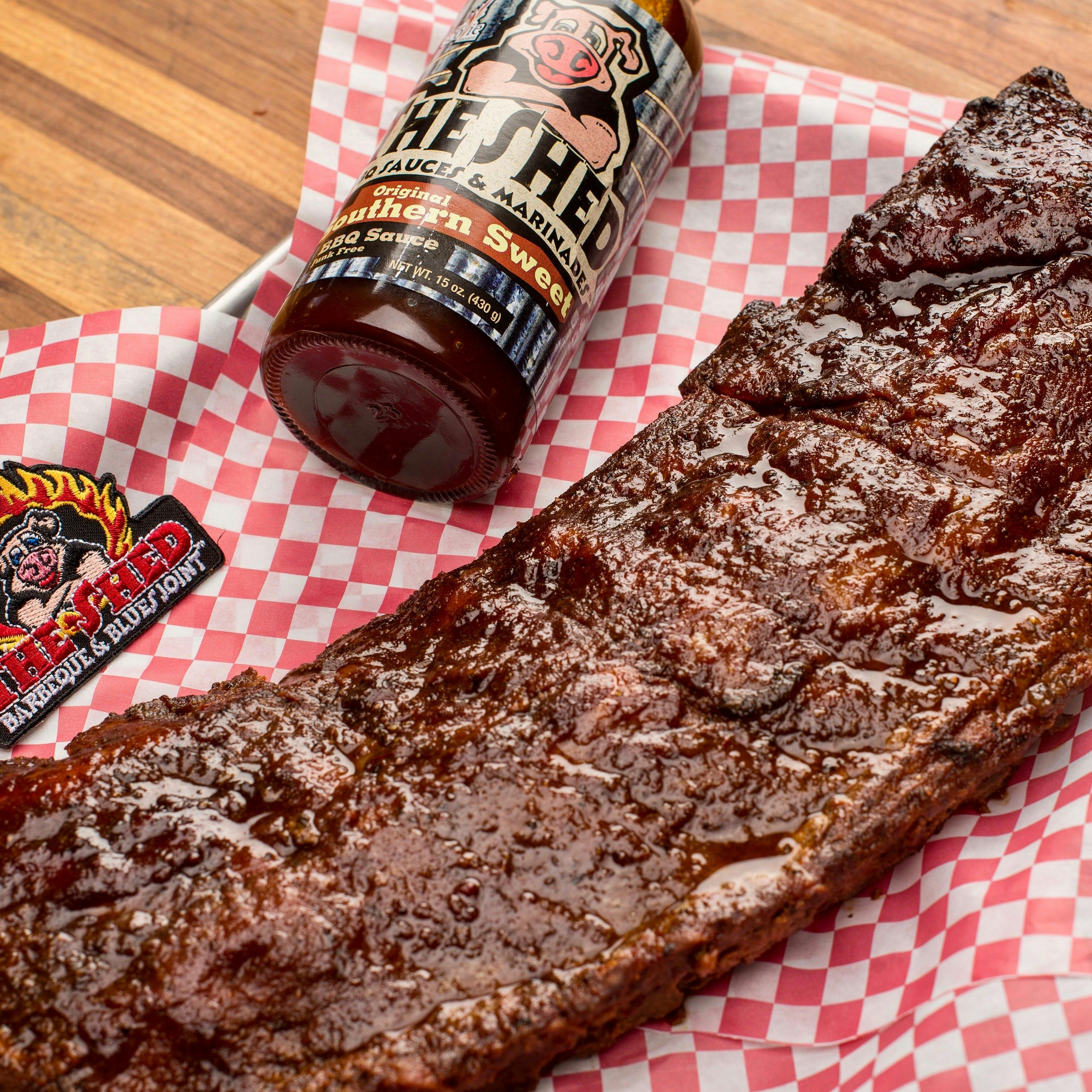 BBQ Baby Back Ribs - 2 Racks by The Shed BBQ & Blues Joint - Alternate image 1