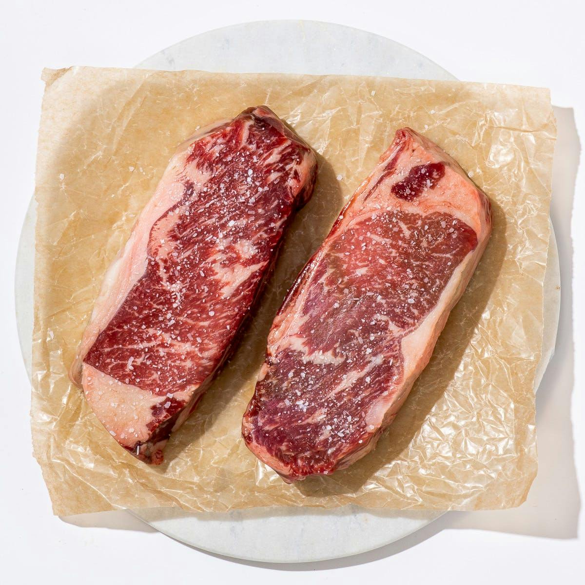 California Reserve New York Steaks - 6 Pack by Flannery Beef