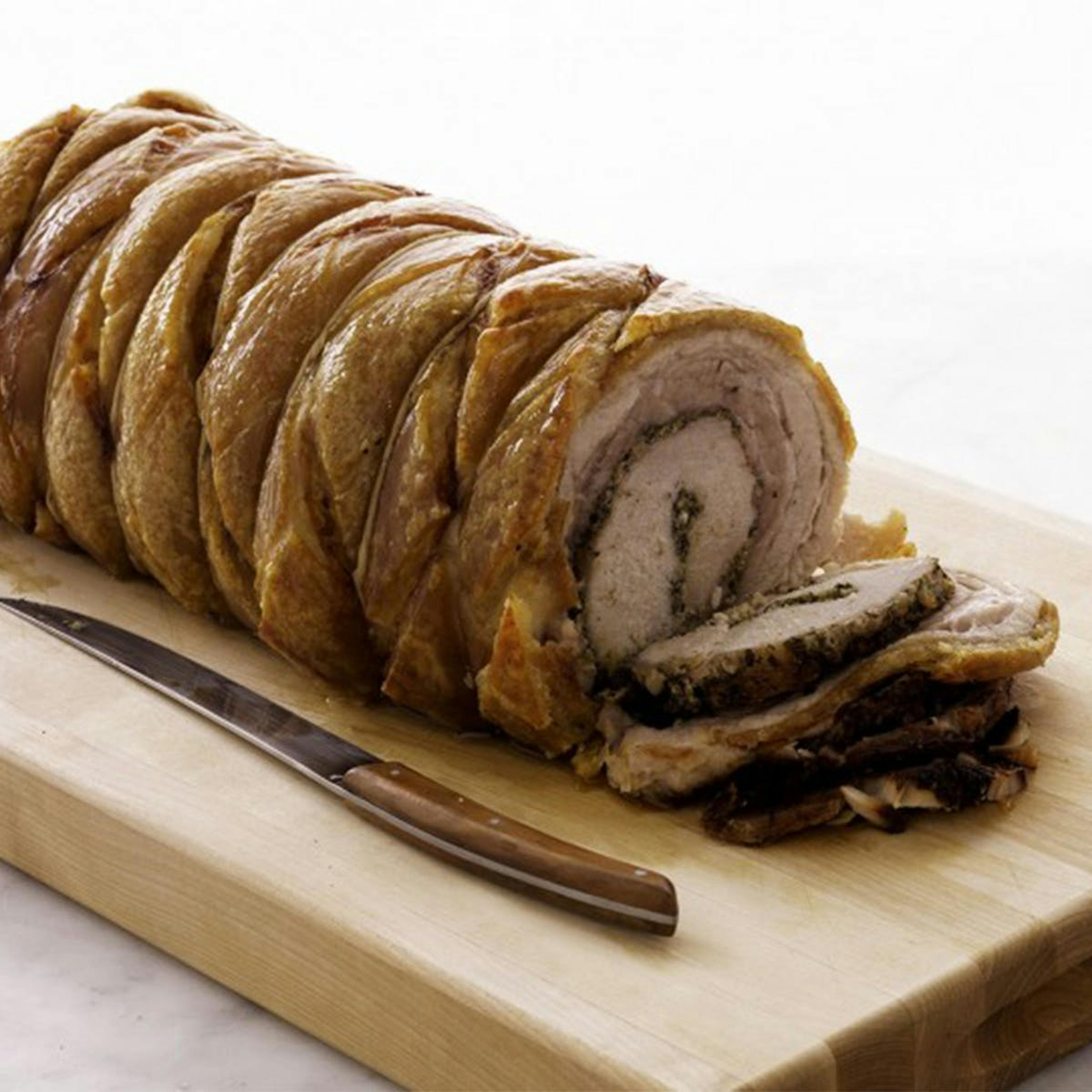 Martha Stewart Rolled and Stuffed Hampshire Porchetta Roast (7 - 8 lbs) by Pat LaFrieda Meats