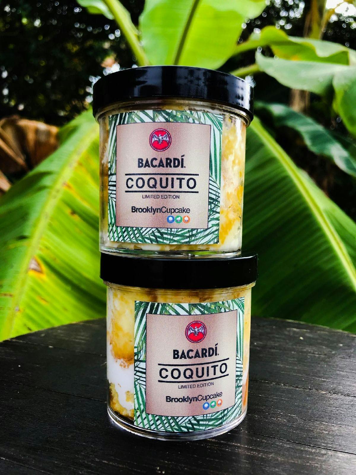 Bacardi Coquito Cake Jars - 3 Pack by Brooklyn Cupcake - Alternate image 2