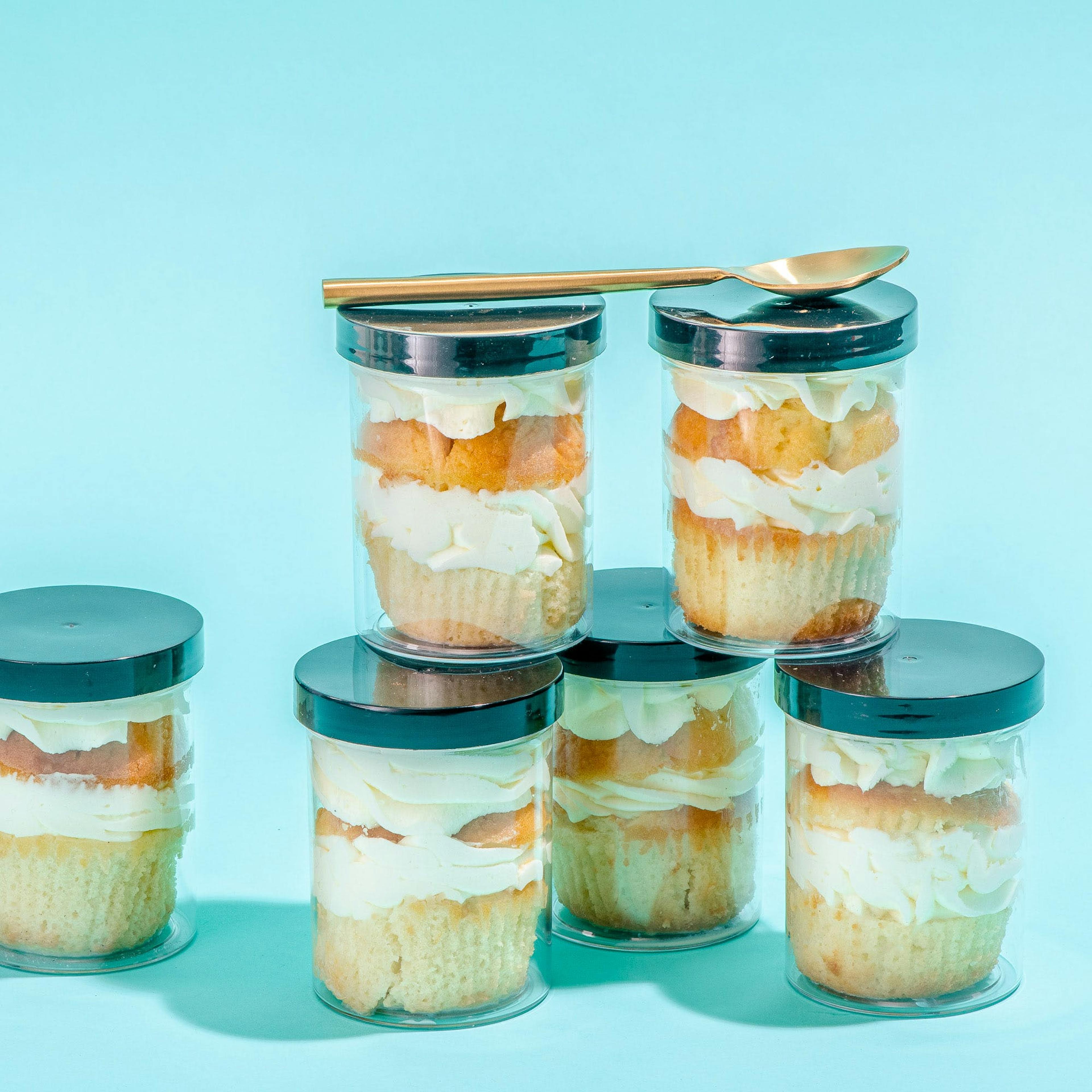 Bacardi Coquito Jars - 6 Pack by Brooklyn Cupcake - Alternate image 1