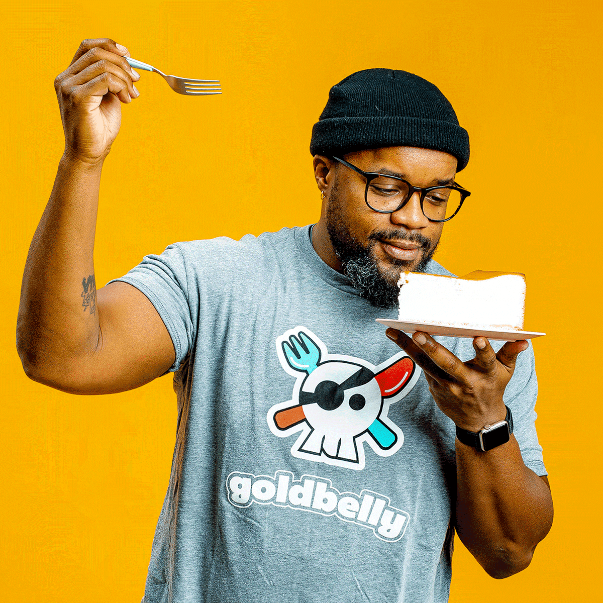 Vintage Grey Goldbelly T-Shirt by Gift Cards + Merch