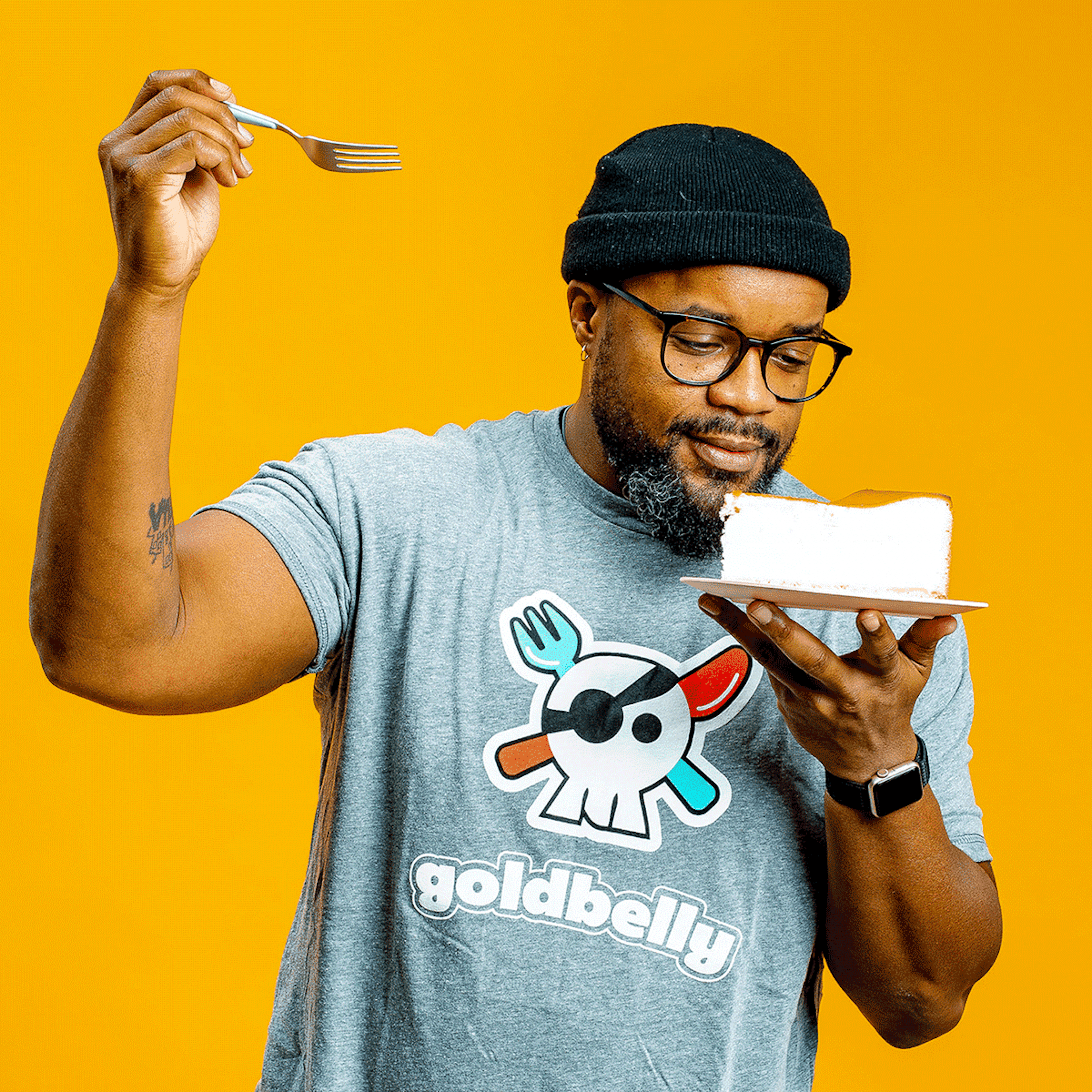 Vintage Grey Goldbelly T-Shirt by Gift Cards + Merch