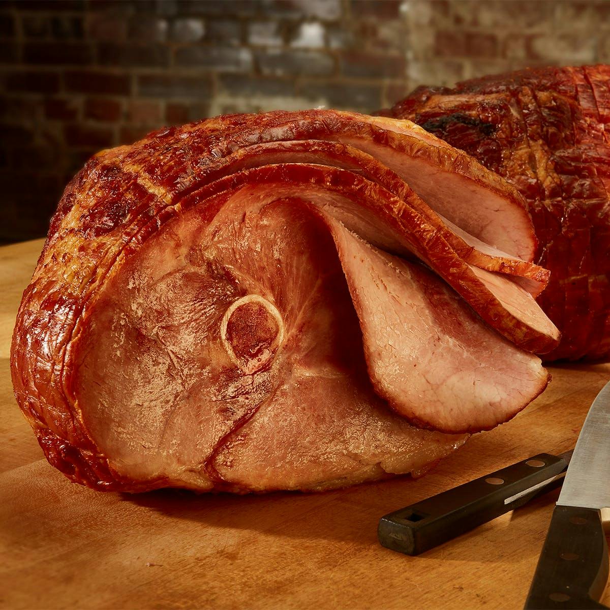 Holiday Ham - Half Smoked Spiral Sliced Ham (8-9lbs)