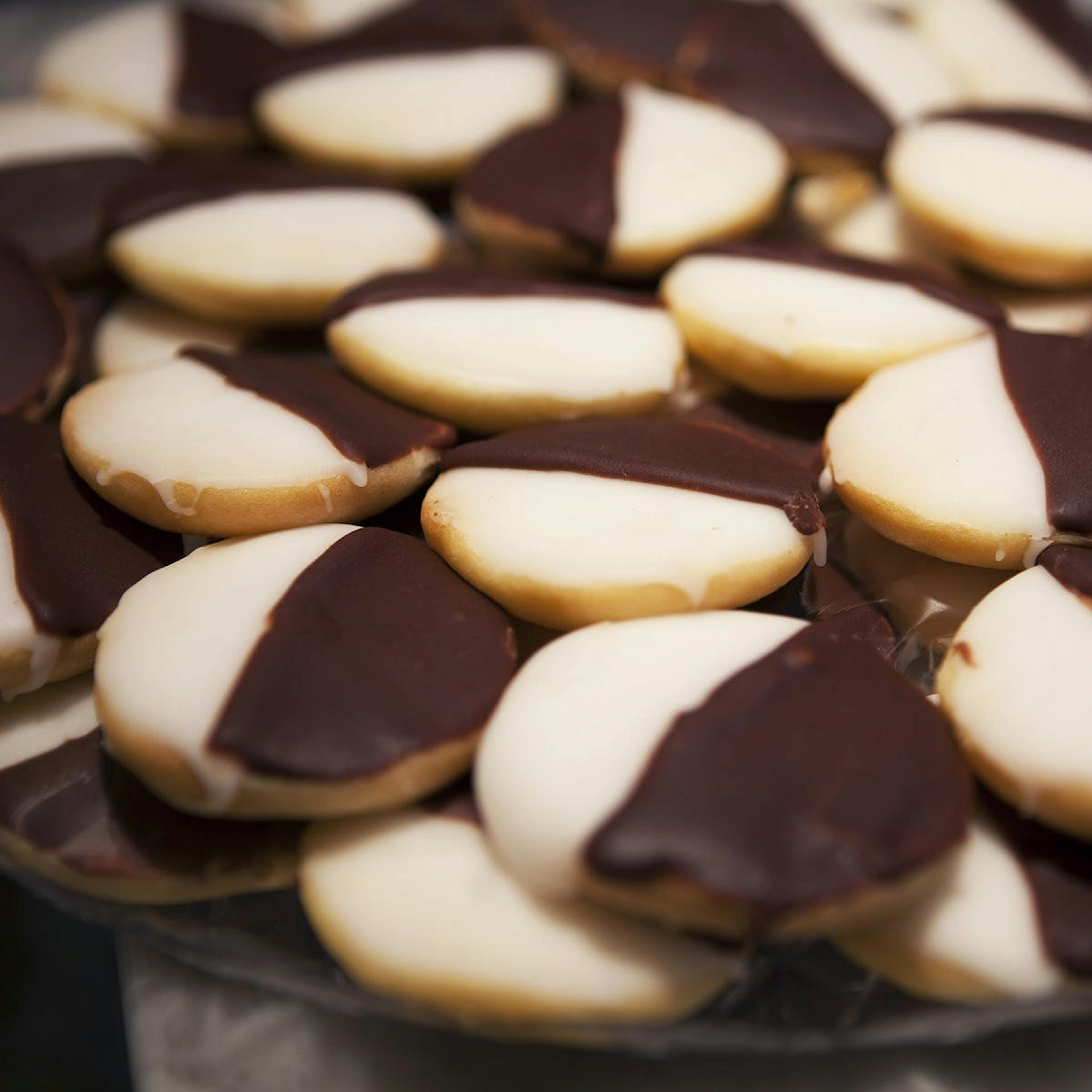 Mini Gluten-Free Black and White Cookies by William Greenberg Desserts - Alternate image 2