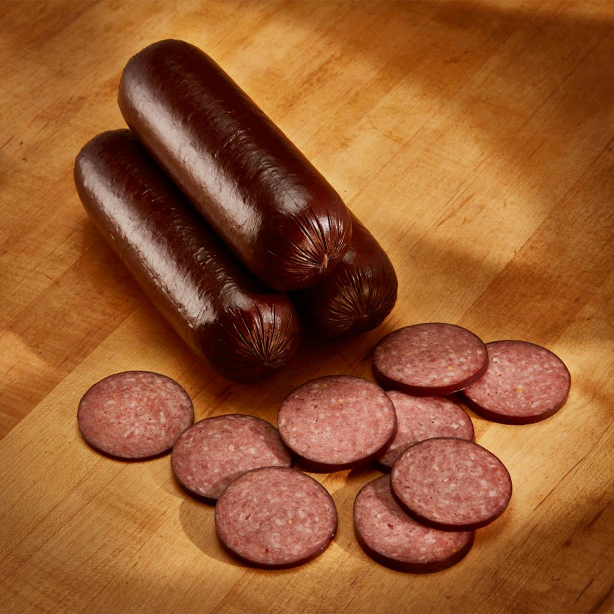 Beef Summer Sausage - 3 Pack by Alewel's Country Meats
