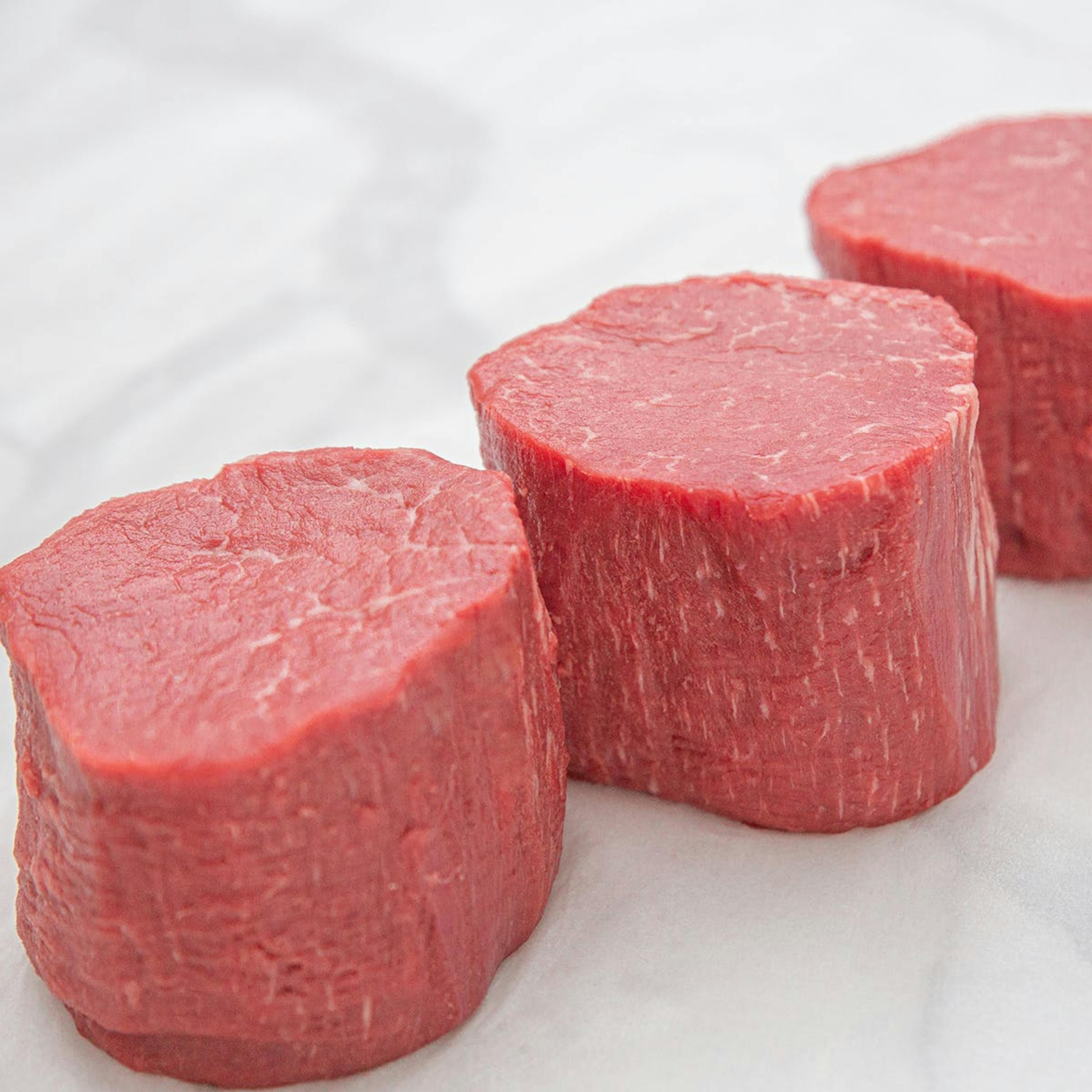 USDA Prime Black Angus Filet Mignon, 1.5" thick, (8 oz.) by Pat LaFrieda Meats