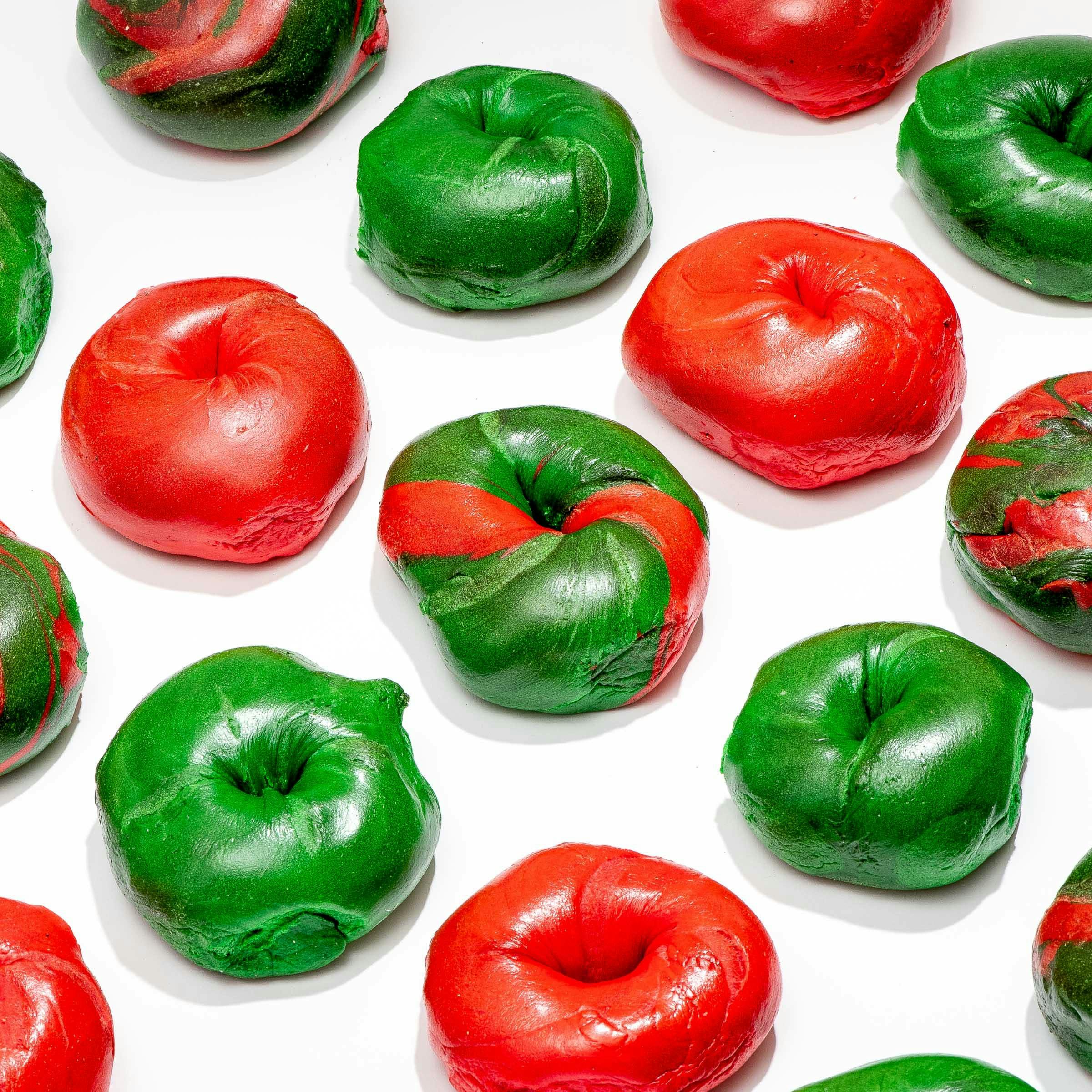 Christmas Bagels by Essa Bagel