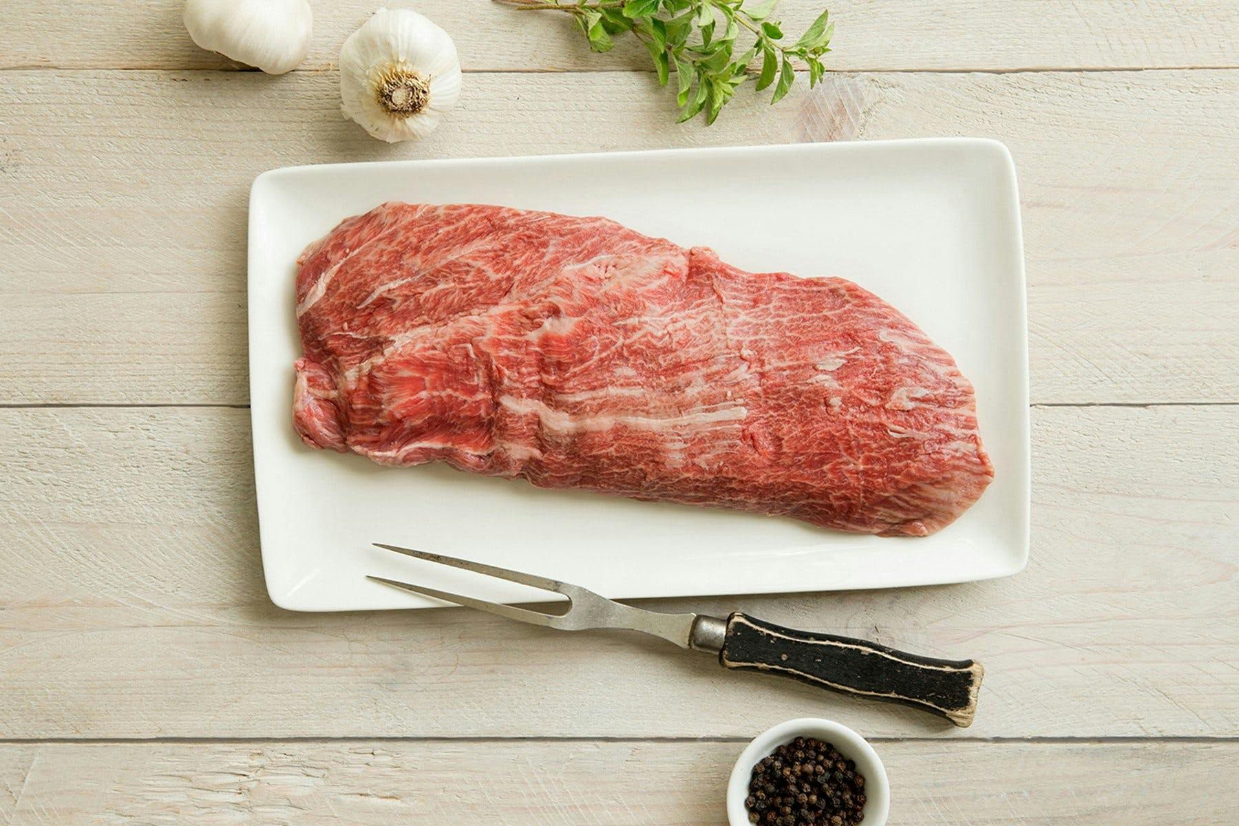 100% Fullblood Wagyu Beef Flat Iron Steaks - 3 Pack by Lone Mountain Wagyu