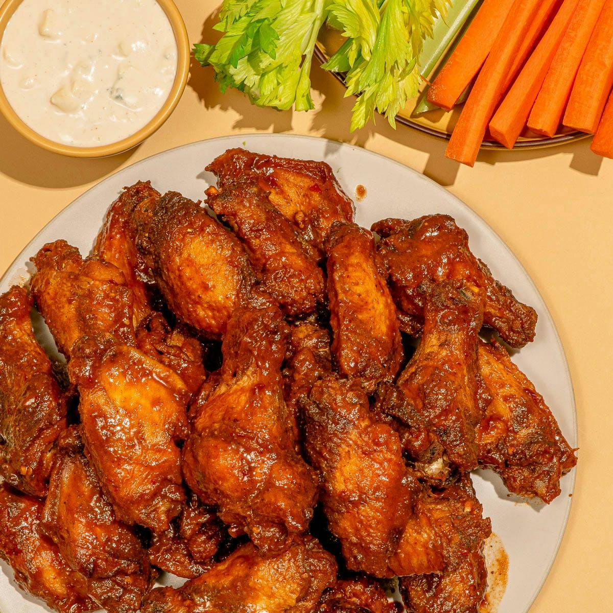 Dry Rubbed Smoked Wings - 50 Wings by Lockhart Smokehouse - Alternate image 2