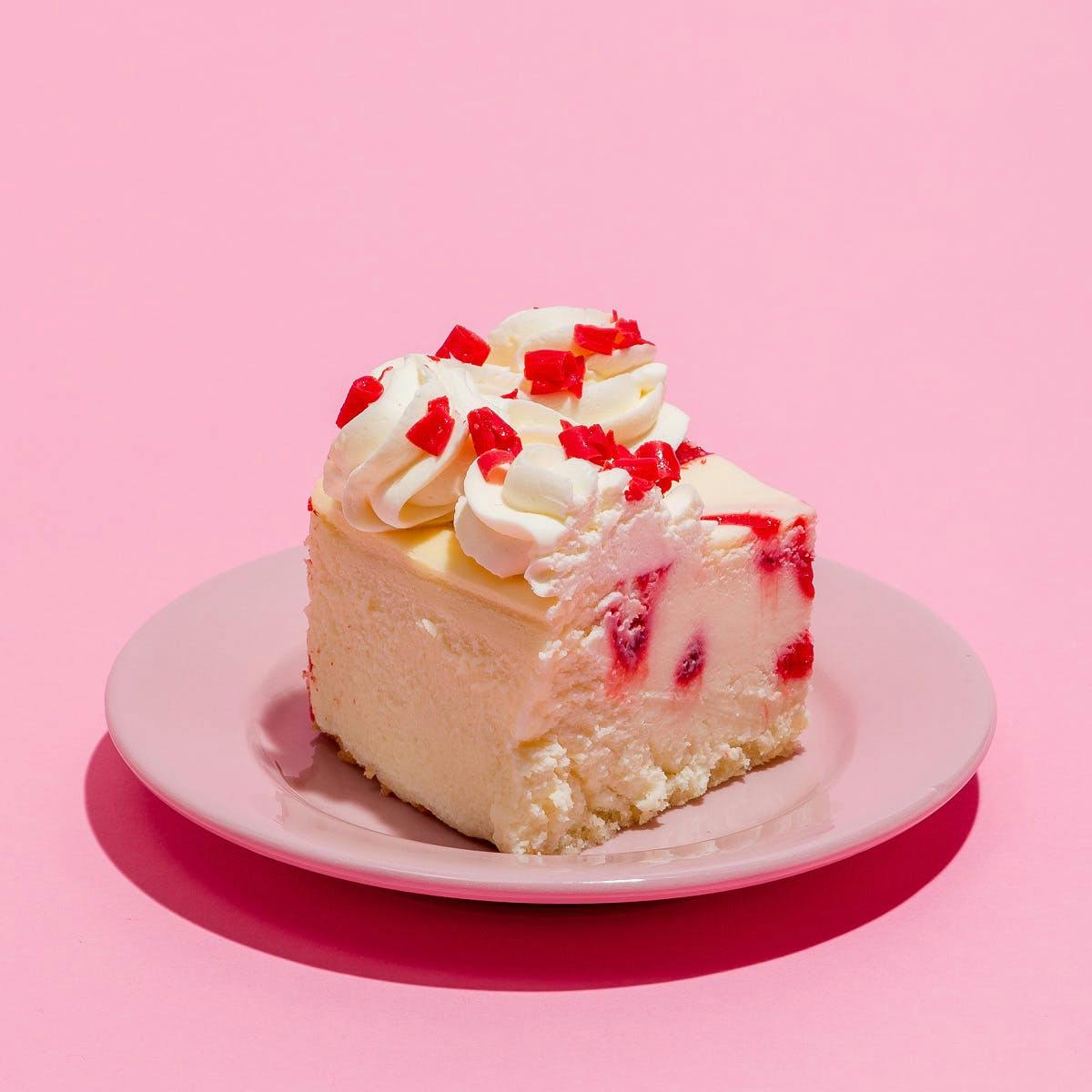 White Chocolate Strawberry Heart Cheesecake by Junior's Cheesecake - Alternate image 2