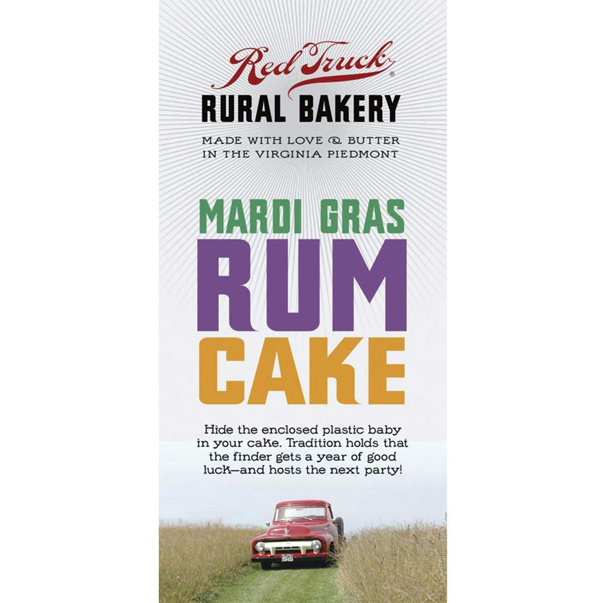Mardi Gras Rum Cake by Red Truck Bakery - Alternate image 1