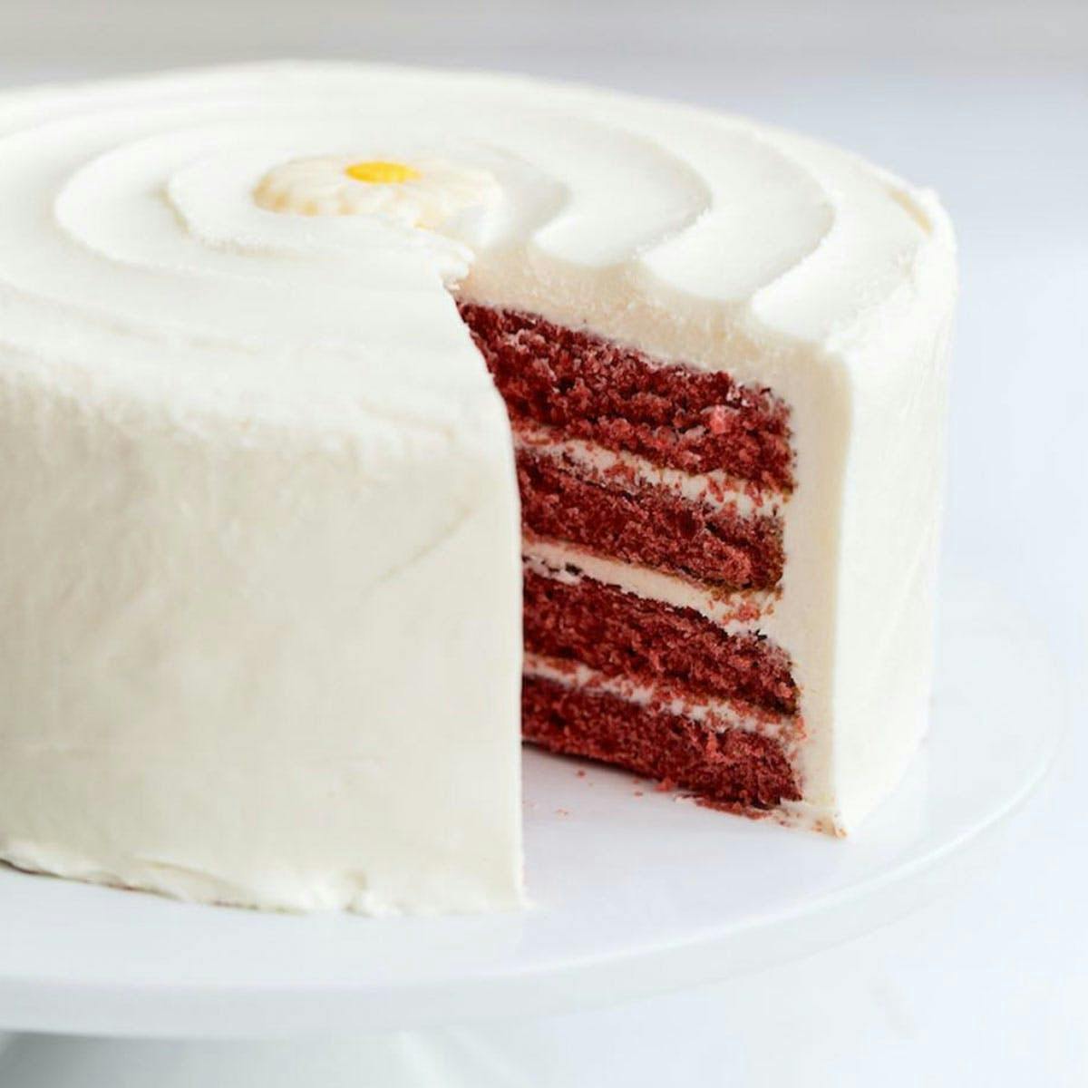 Classic Red Velvet Cake - Little Sunny Kitchen