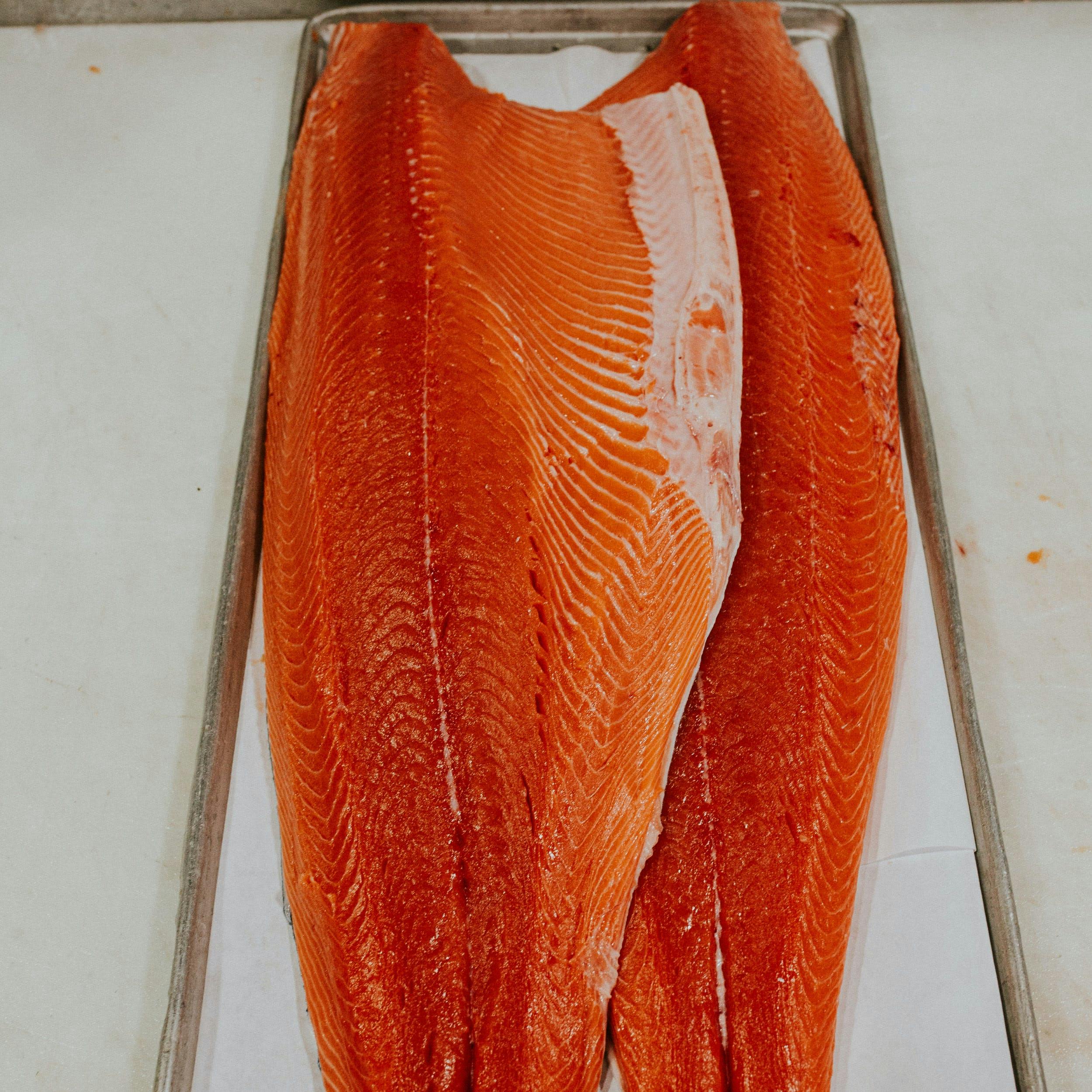 Copper River King Salmon - Fillet, Fresh, Wild, 1 lb by Pike Place Fish Market - Alternate image 2