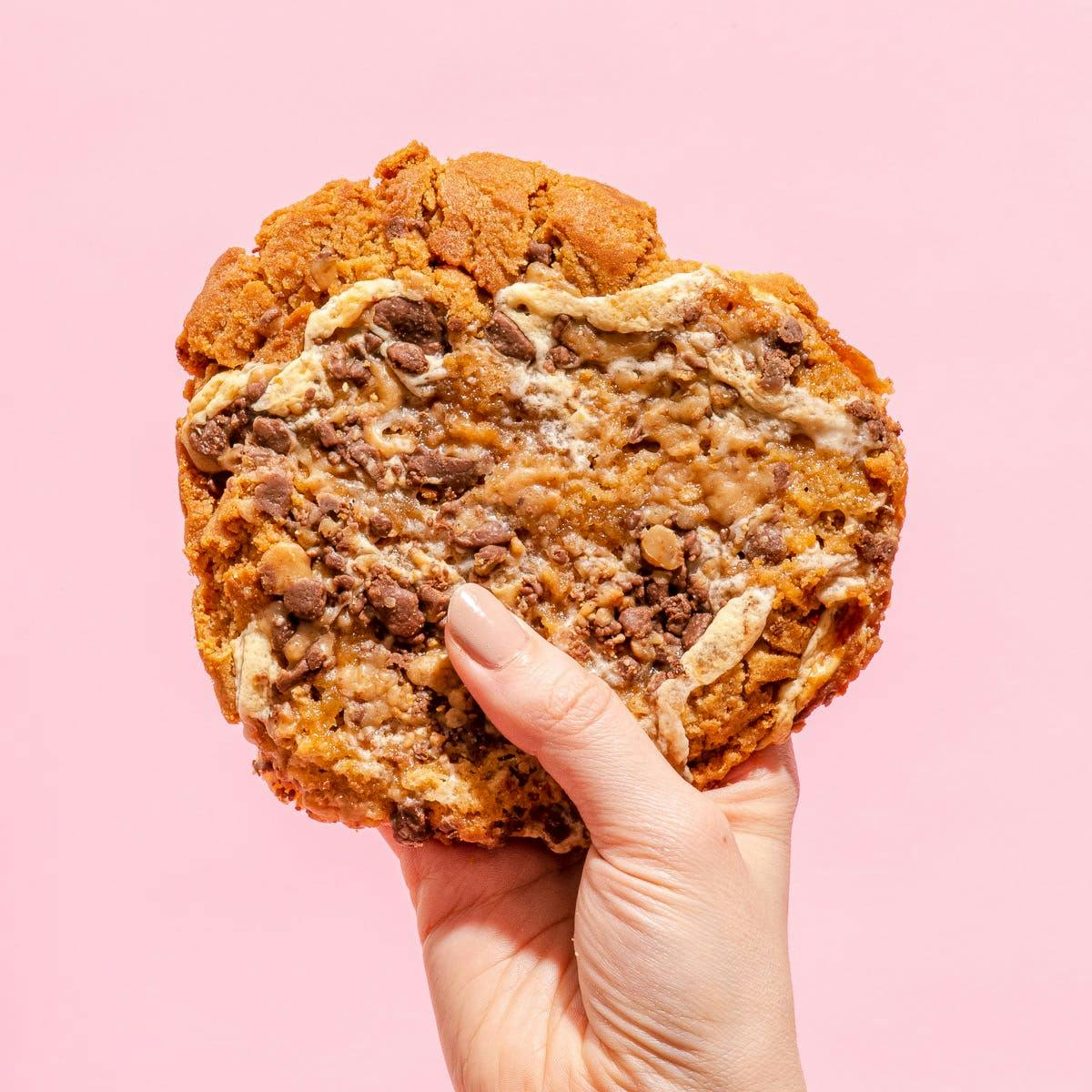 Peanut Butter Marshmallow & Toffee GIANT Cookies - 6 Pack by Cindy Lou's Cookies