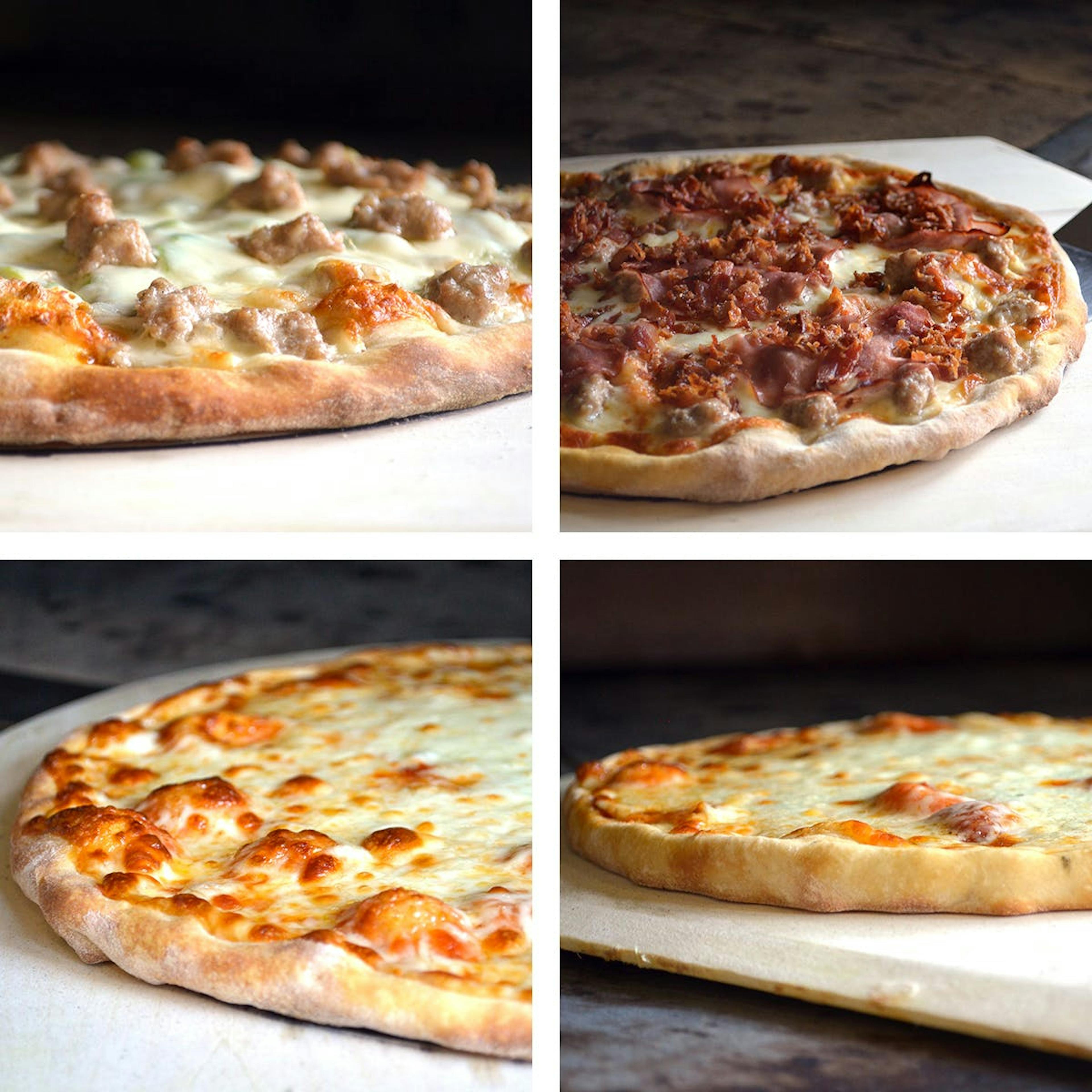 Bimbo's Thin Crust Pizza Sampler - 8 Pack by Bimbo's Pizza