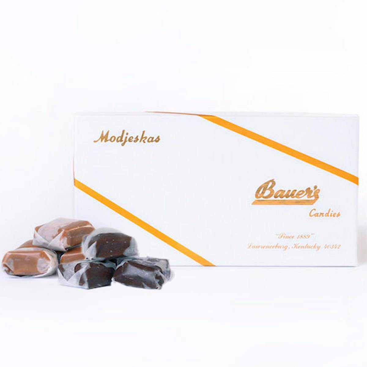 Sea Salt + Dark Chocolate Modjeskas Gift Box by Bauer's Candies - Alternate image 1